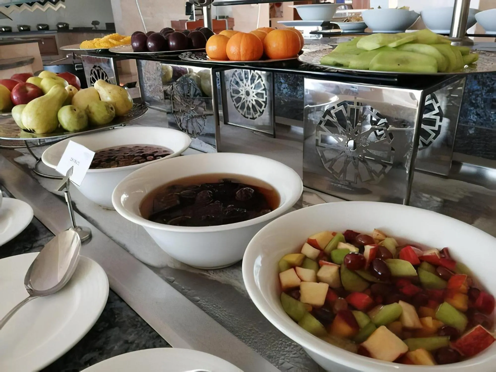 Buffet breakfast in Tolip Resort El Galala Majestic