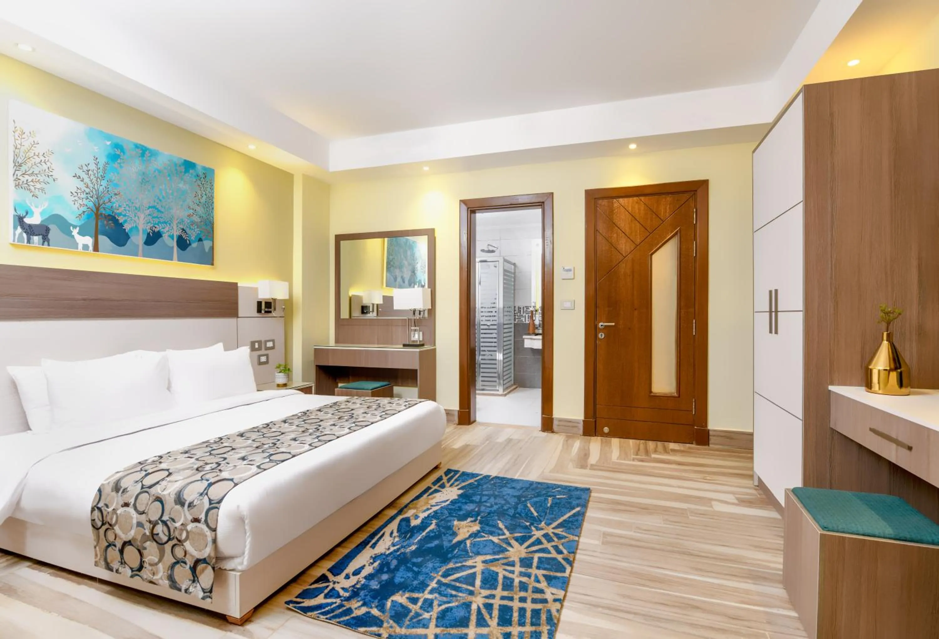 Bedroom, Bed in Tolip Resort El Galala Majestic