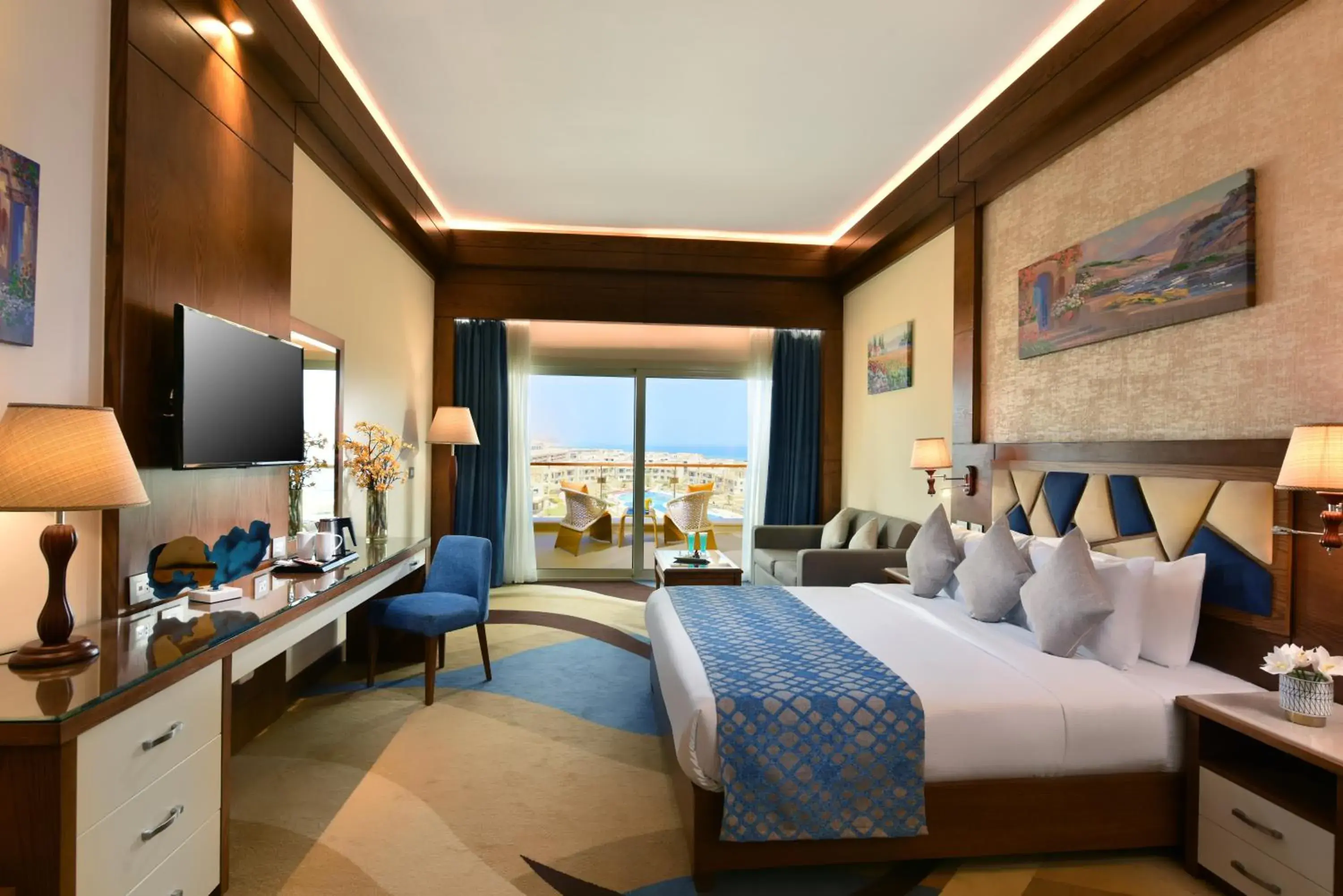 Standard Room (Side Sea View) - single occupancy in Tolip Resort El Galala Majestic Standard Room (Side Sea View) - single occupancy in Tolip Resort El Galala Majestic