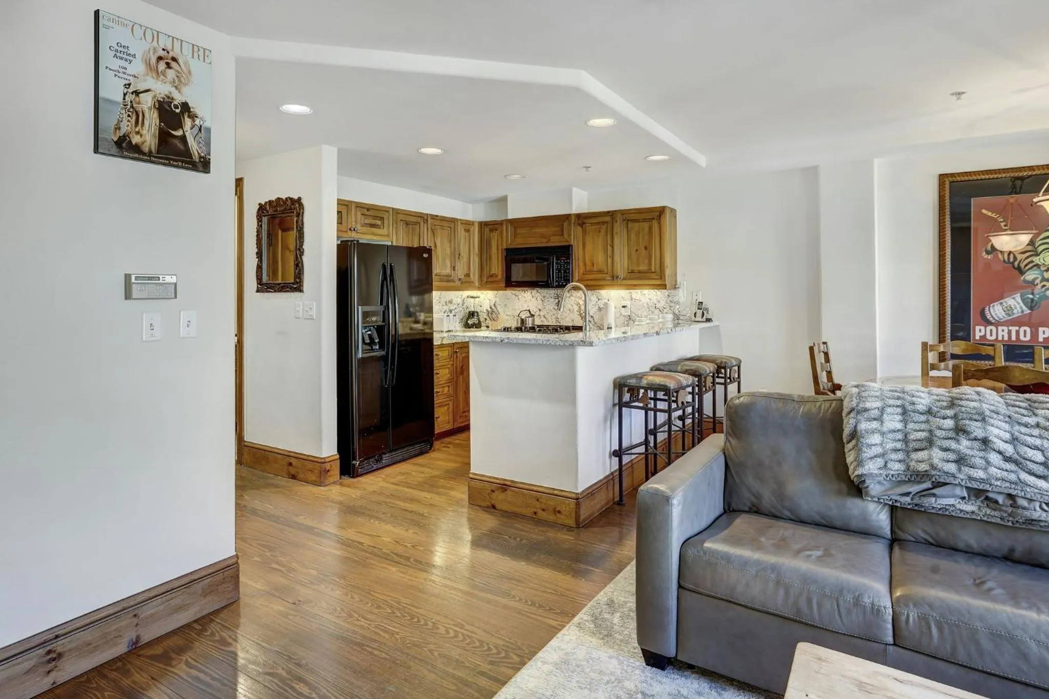 Living room in Beaver Creek Village by Vail Resorts