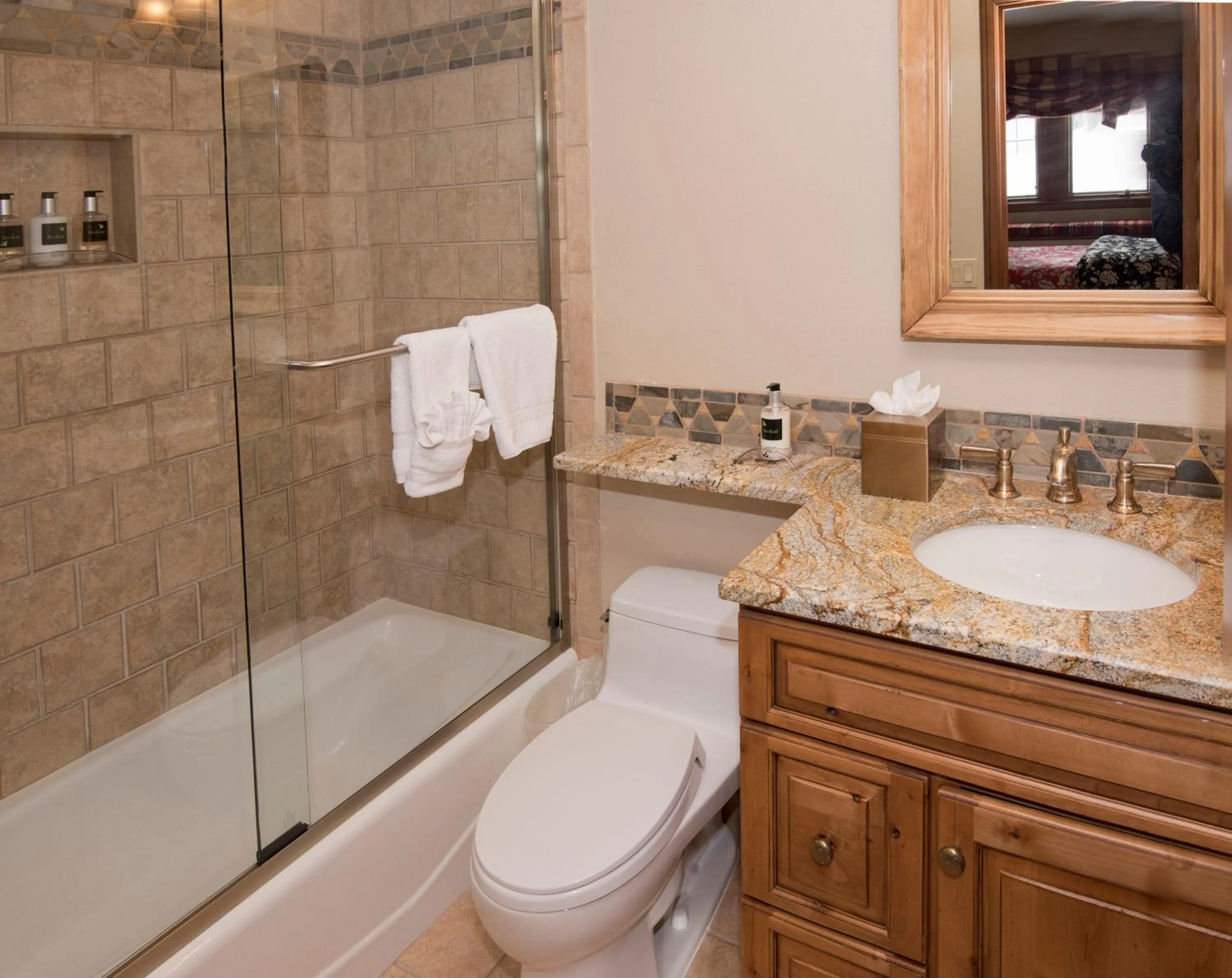 Shower in Beaver Creek Village by Vail Resorts