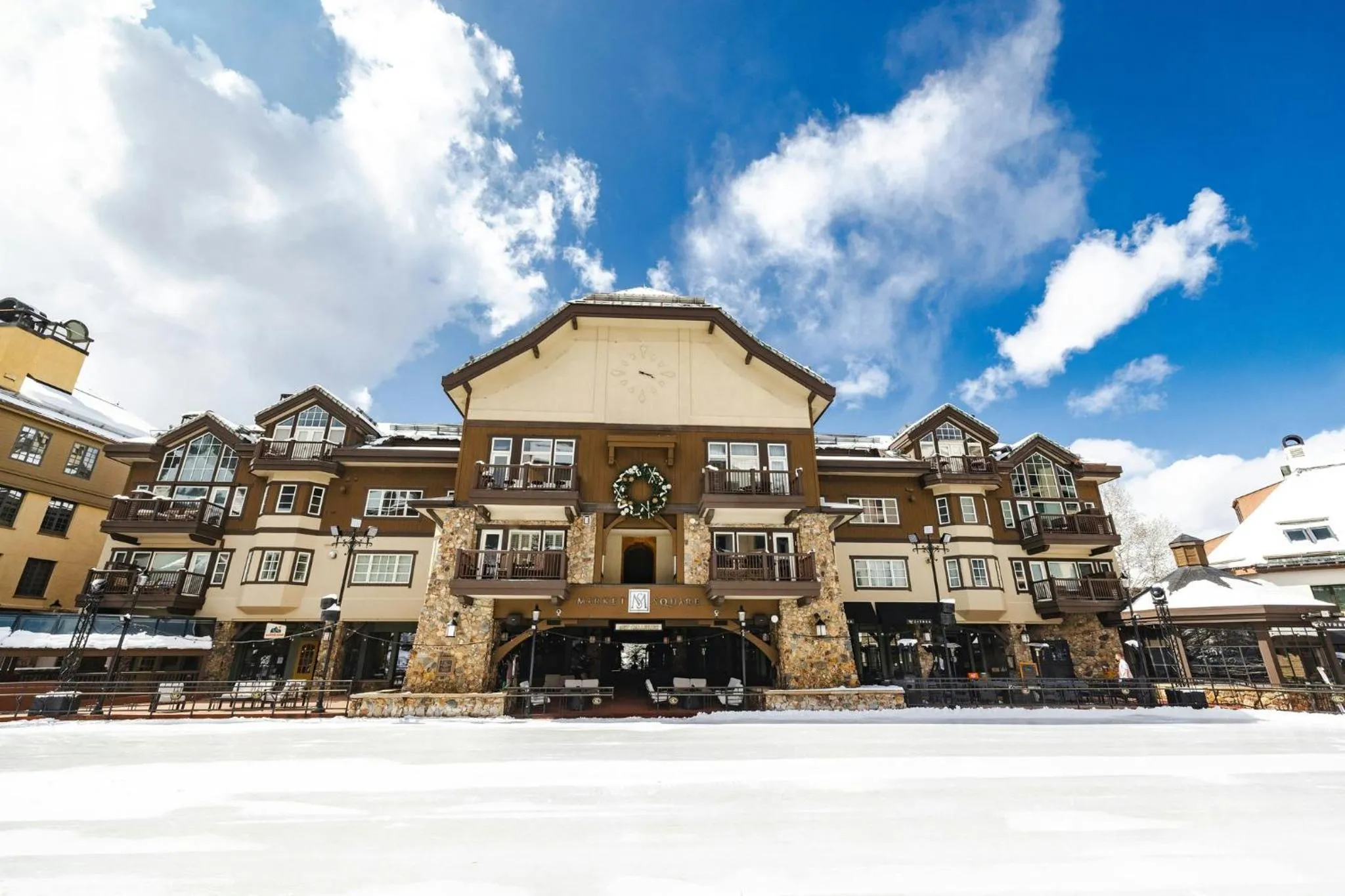 Property building in Beaver Creek Village by Vail Resorts