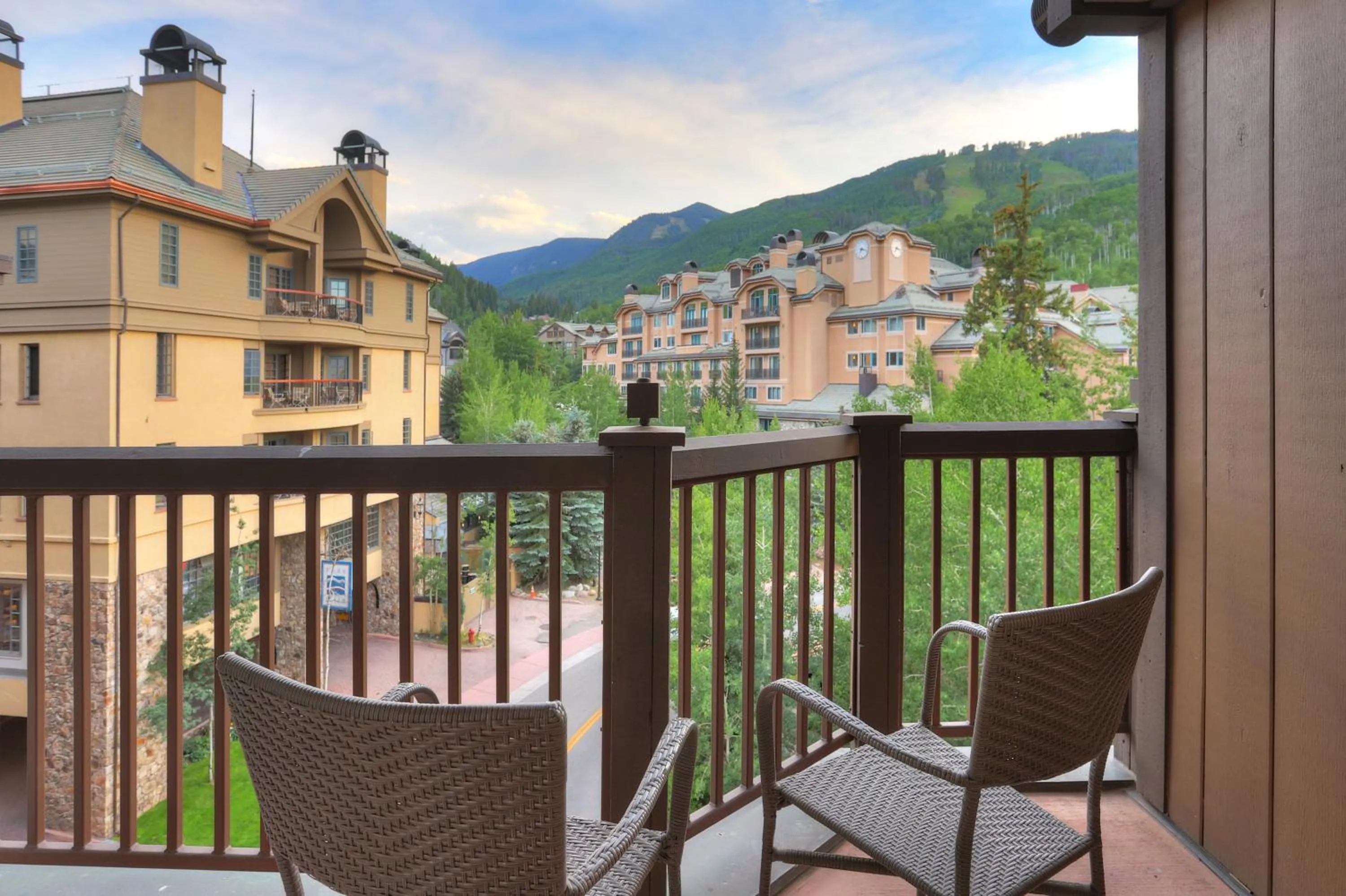Natural landscape in Beaver Creek Village by Vail Resorts