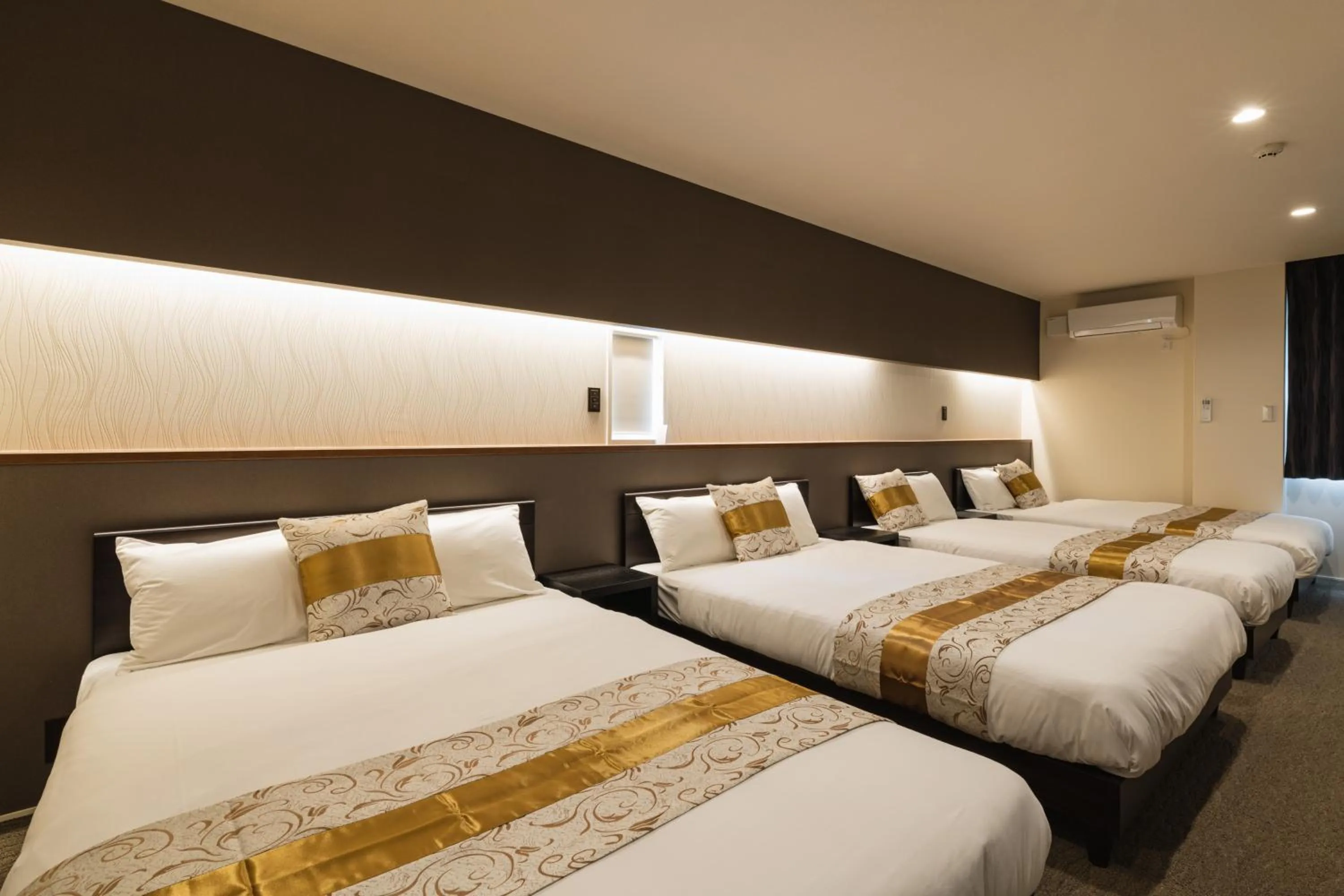 Bedroom, Bed in GRAND BASE Nagasaki City