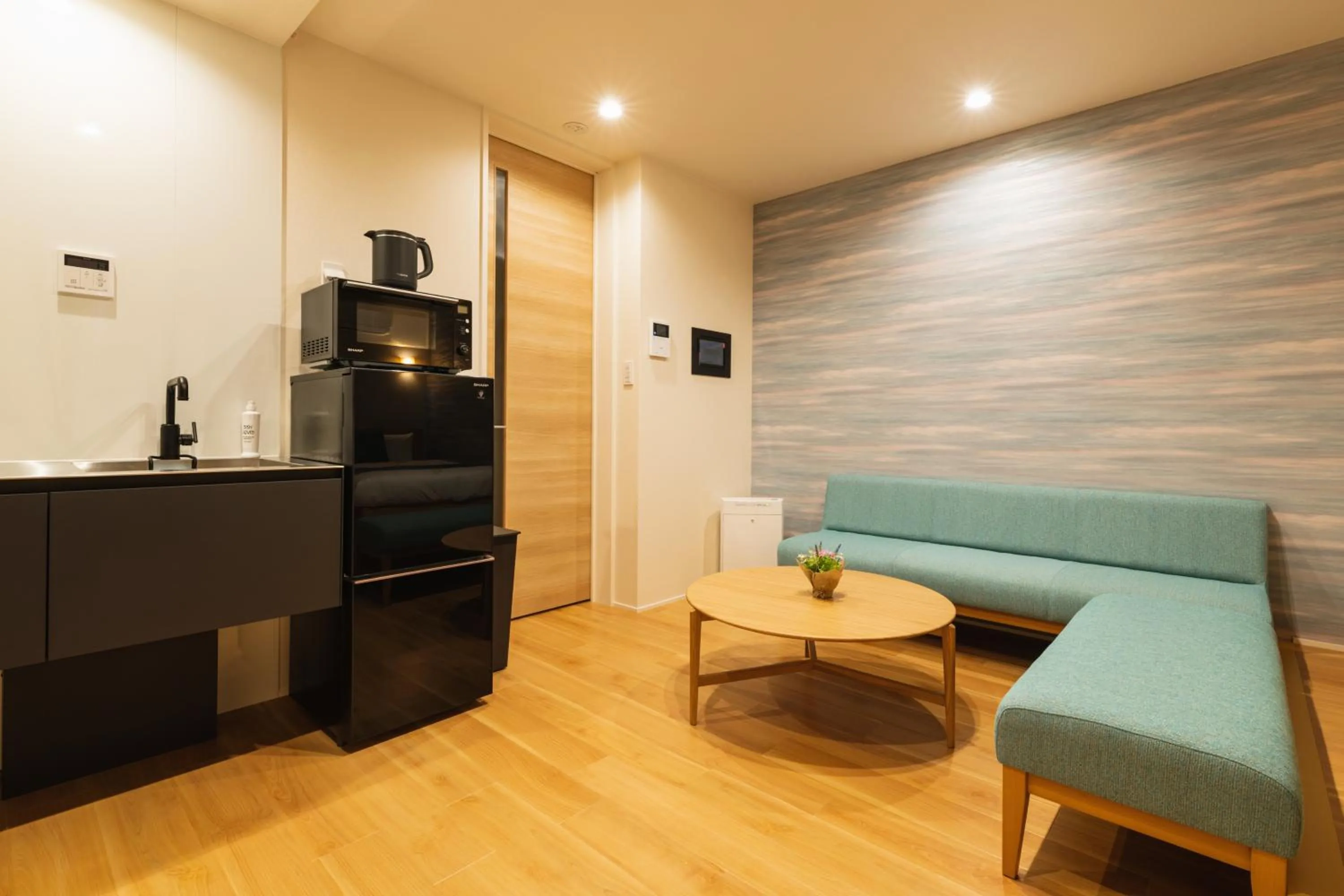 Seating area in GRAND BASE Nagasaki City