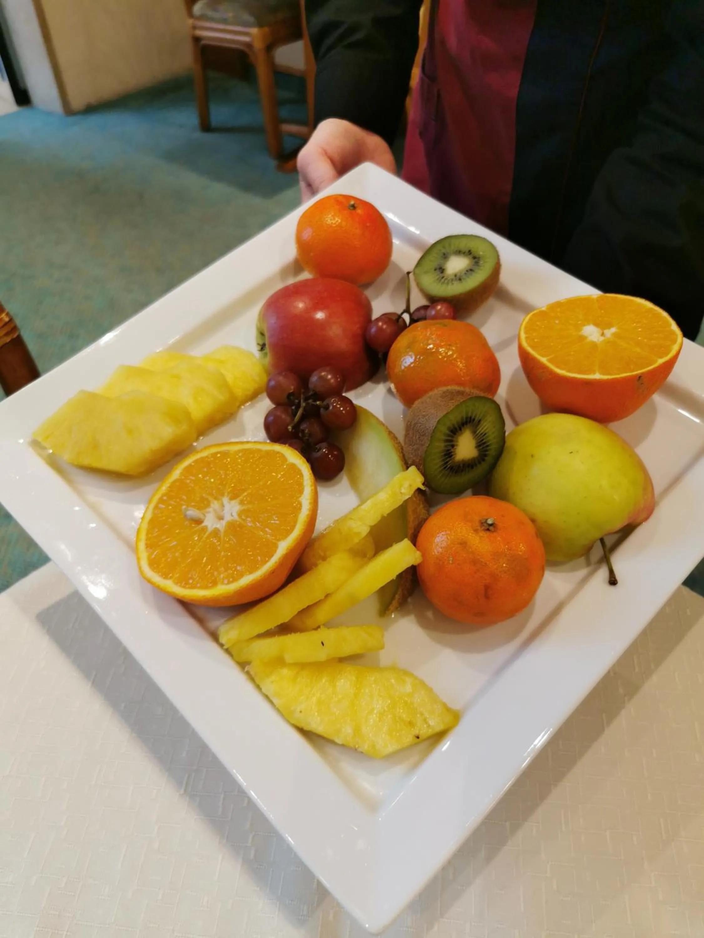 Buffet breakfast in Hotel Cristal