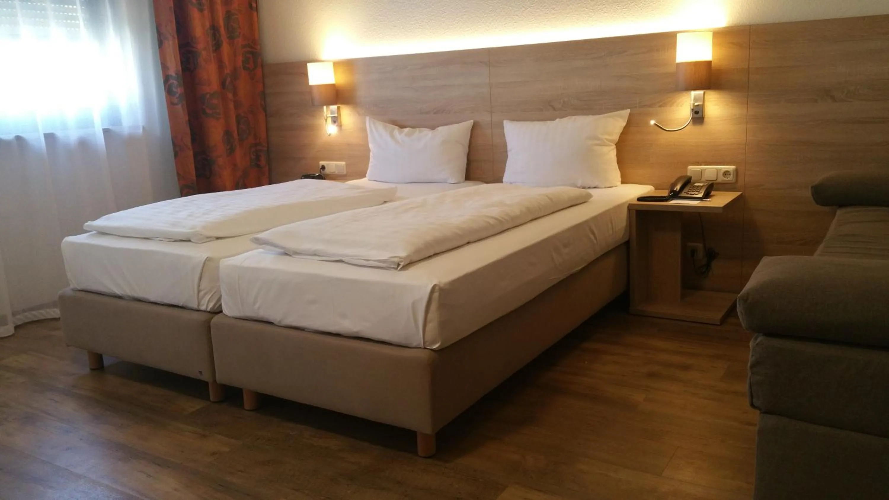 Bed in Hotel Cristal