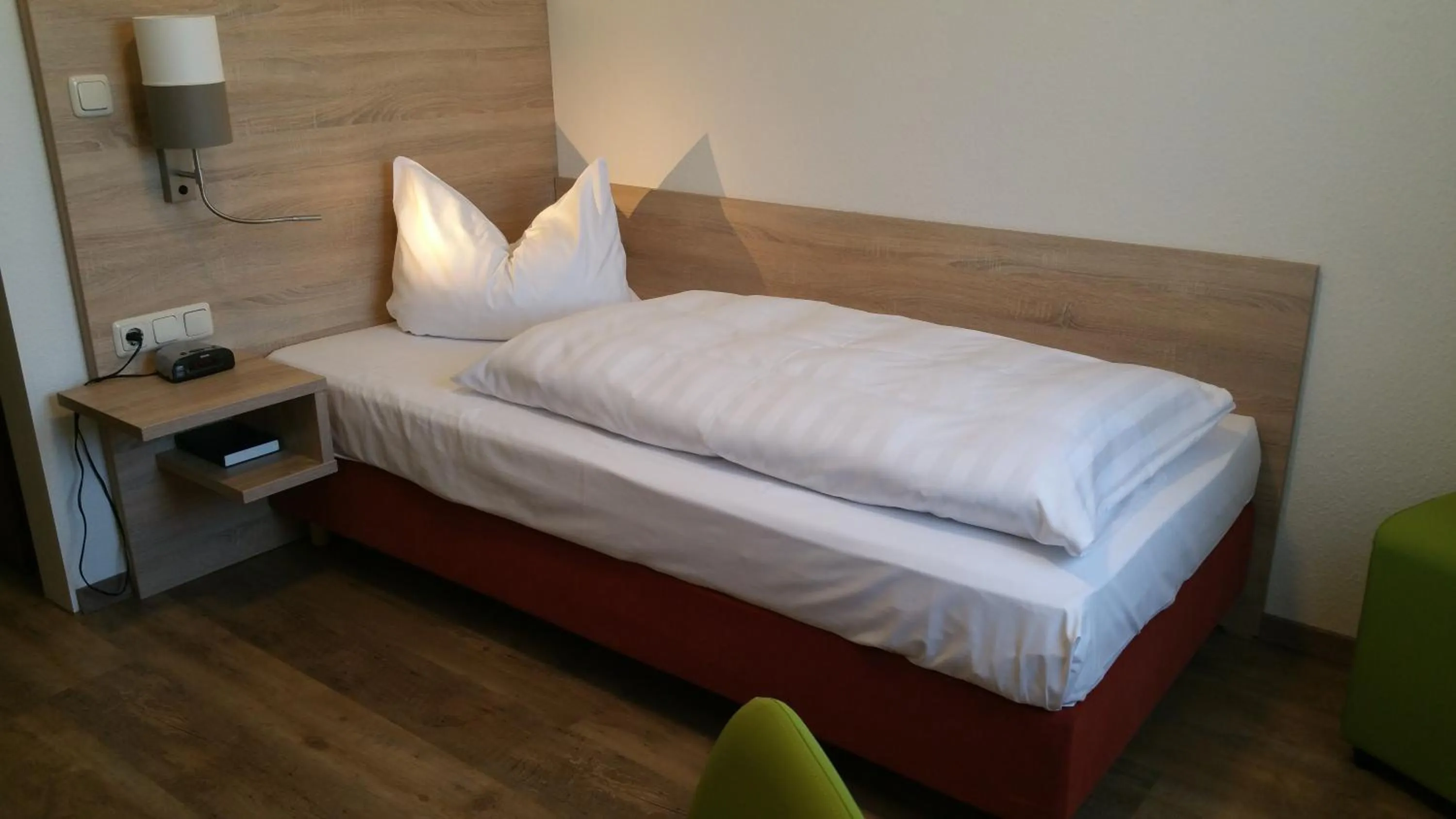 Bed in Hotel Cristal