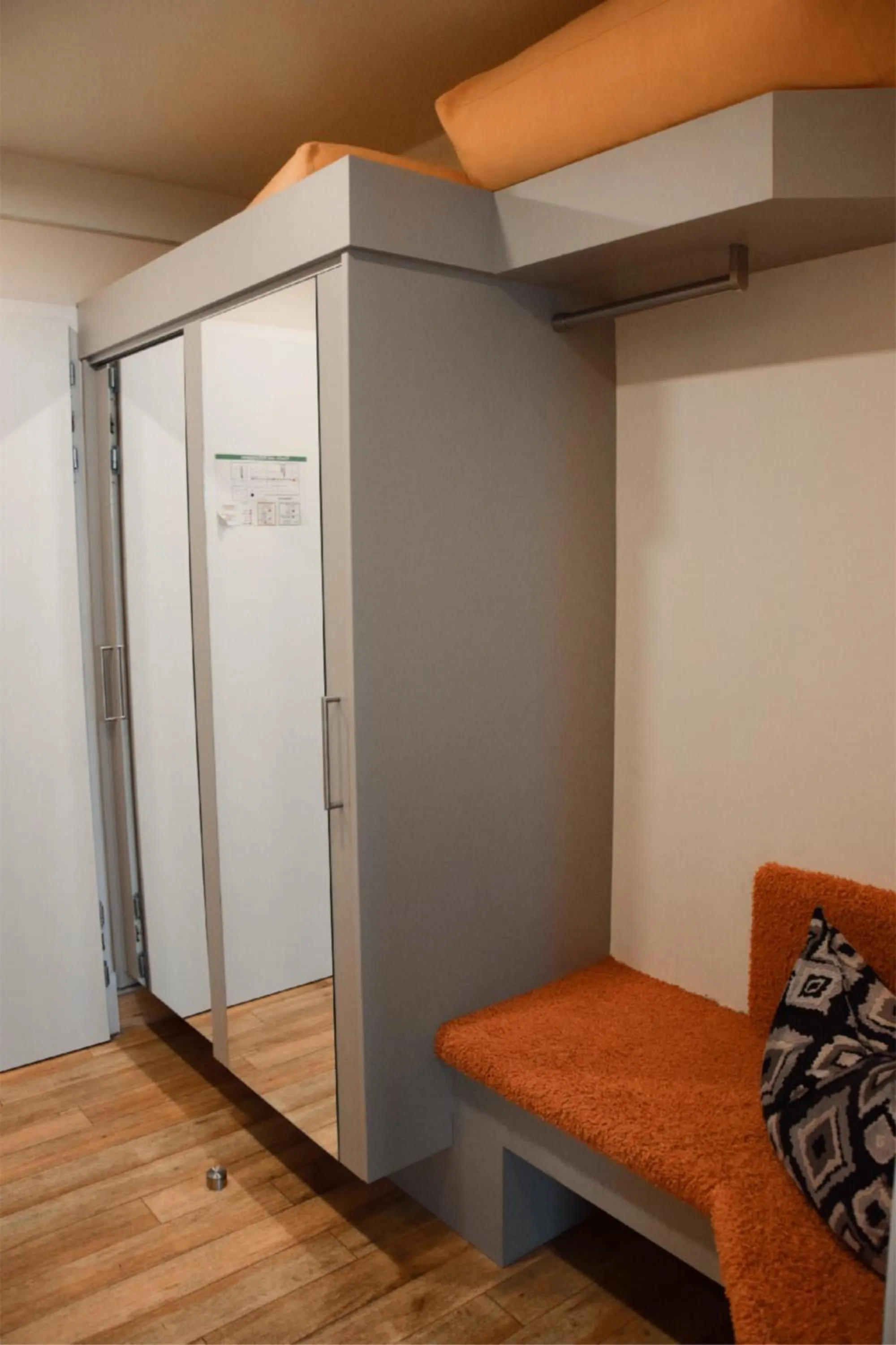 wardrobe in Hotel Cristal