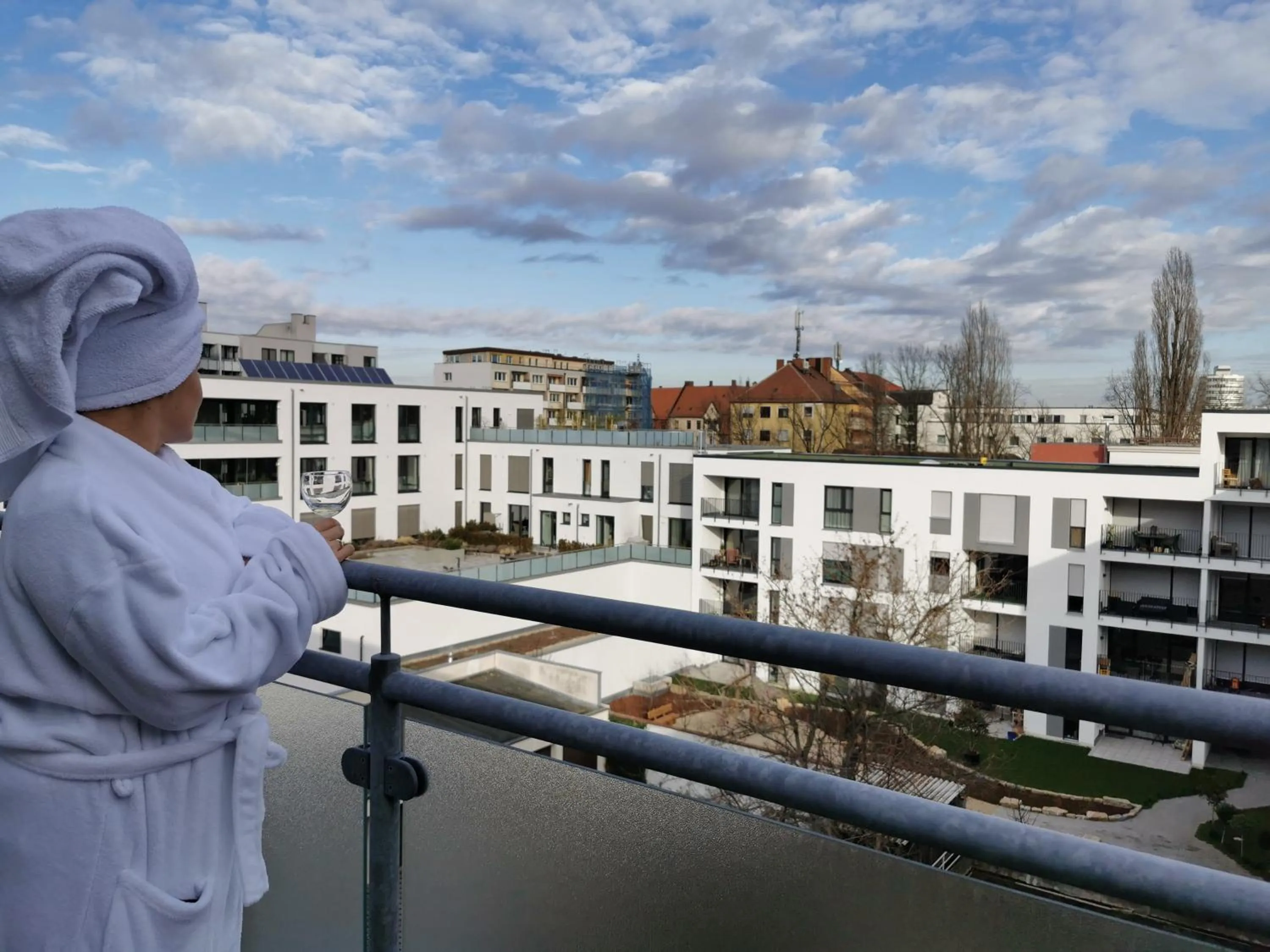 Balcony/Terrace in Hotel Cristal