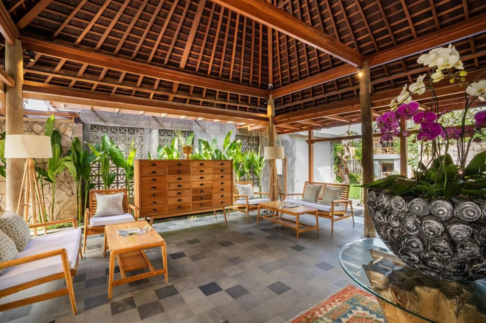 Lobby or reception in Dinara Ubud