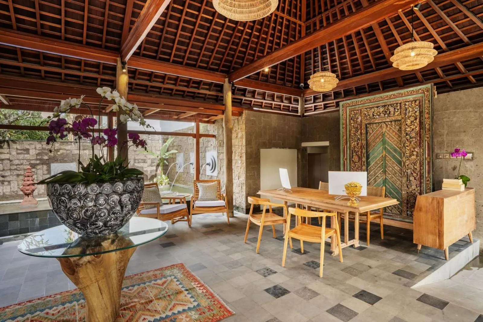Lobby or reception in Dinara Ubud