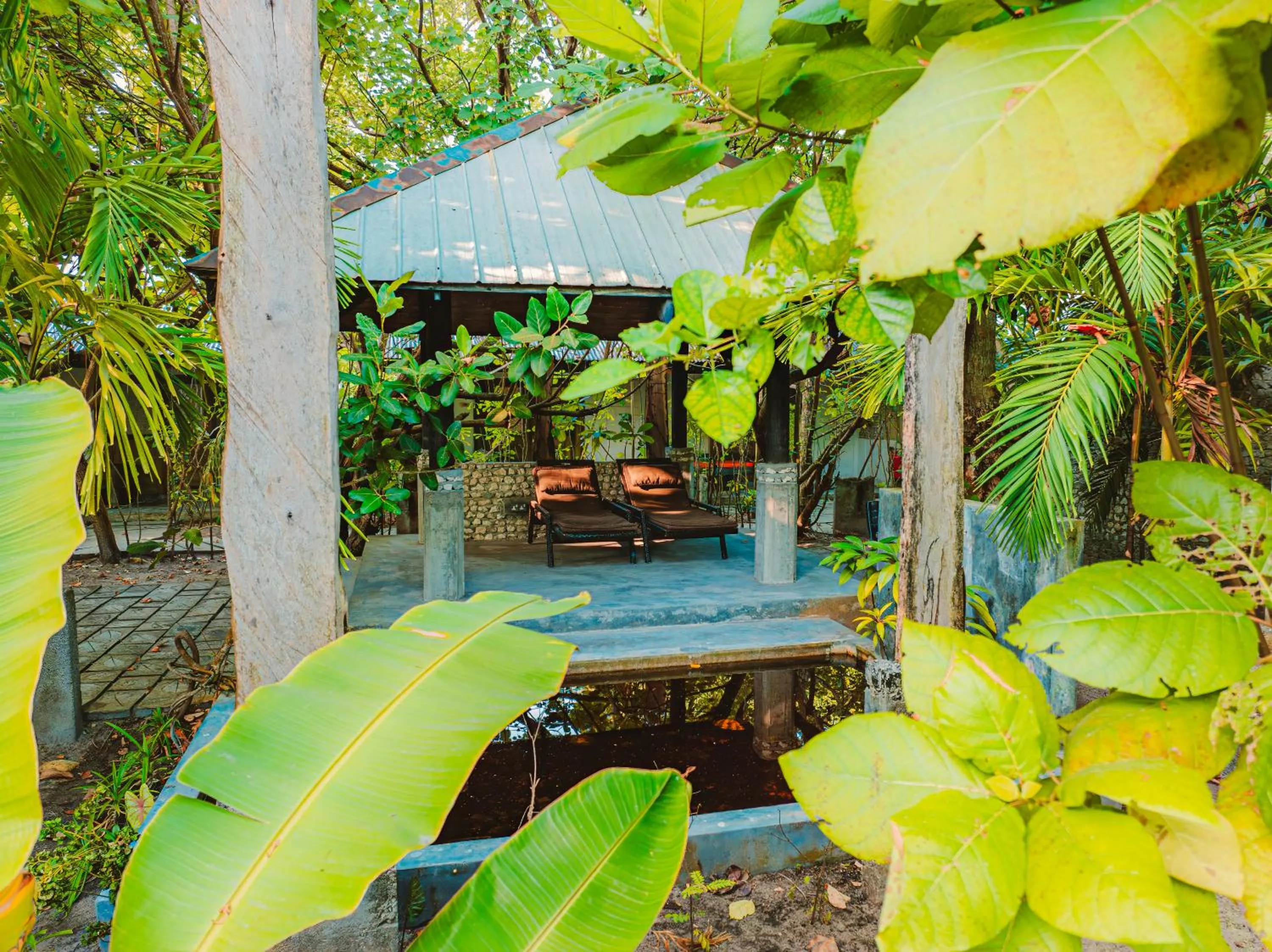 Patio in Mi Lugar Maldives