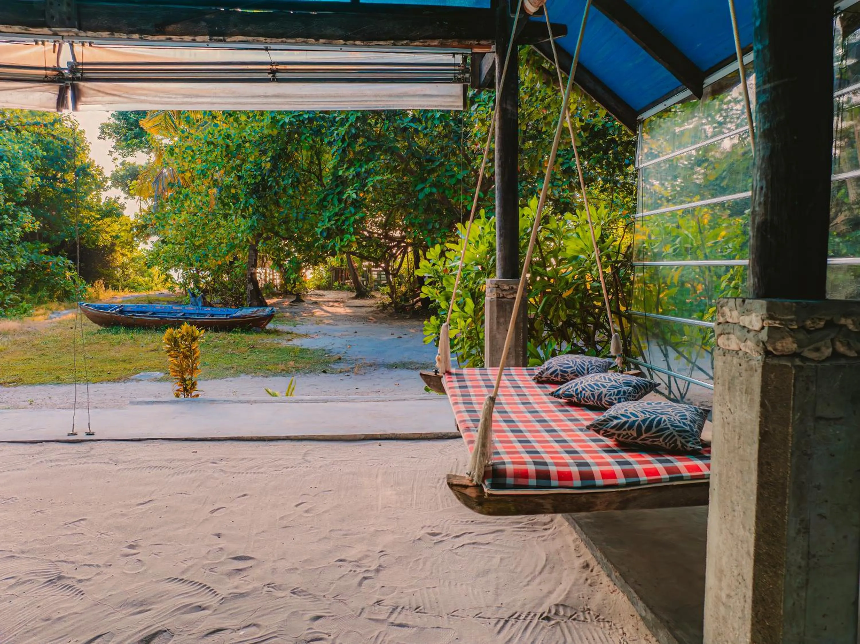 Patio in Mi Lugar Maldives