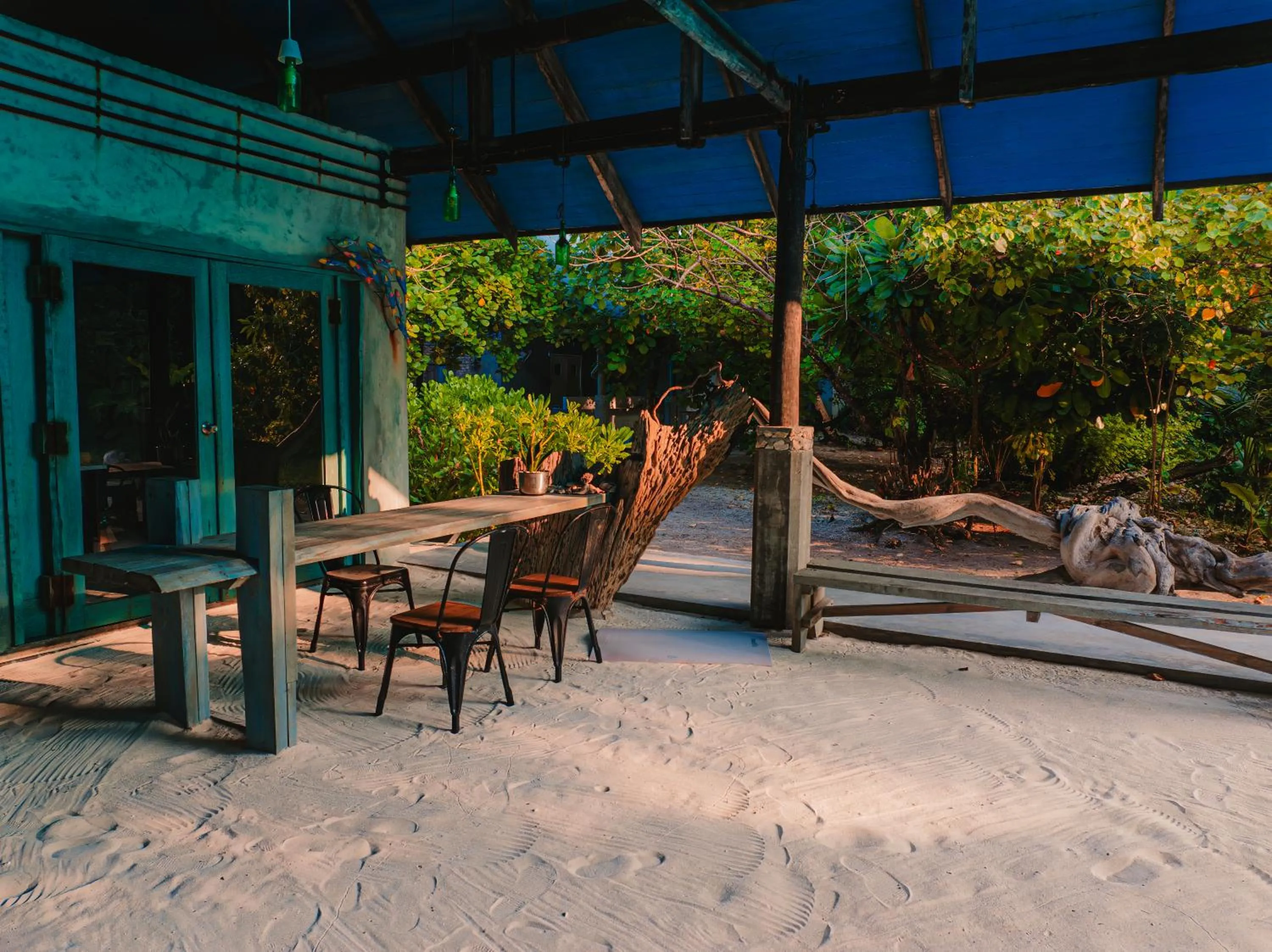 Patio in Mi Lugar Maldives