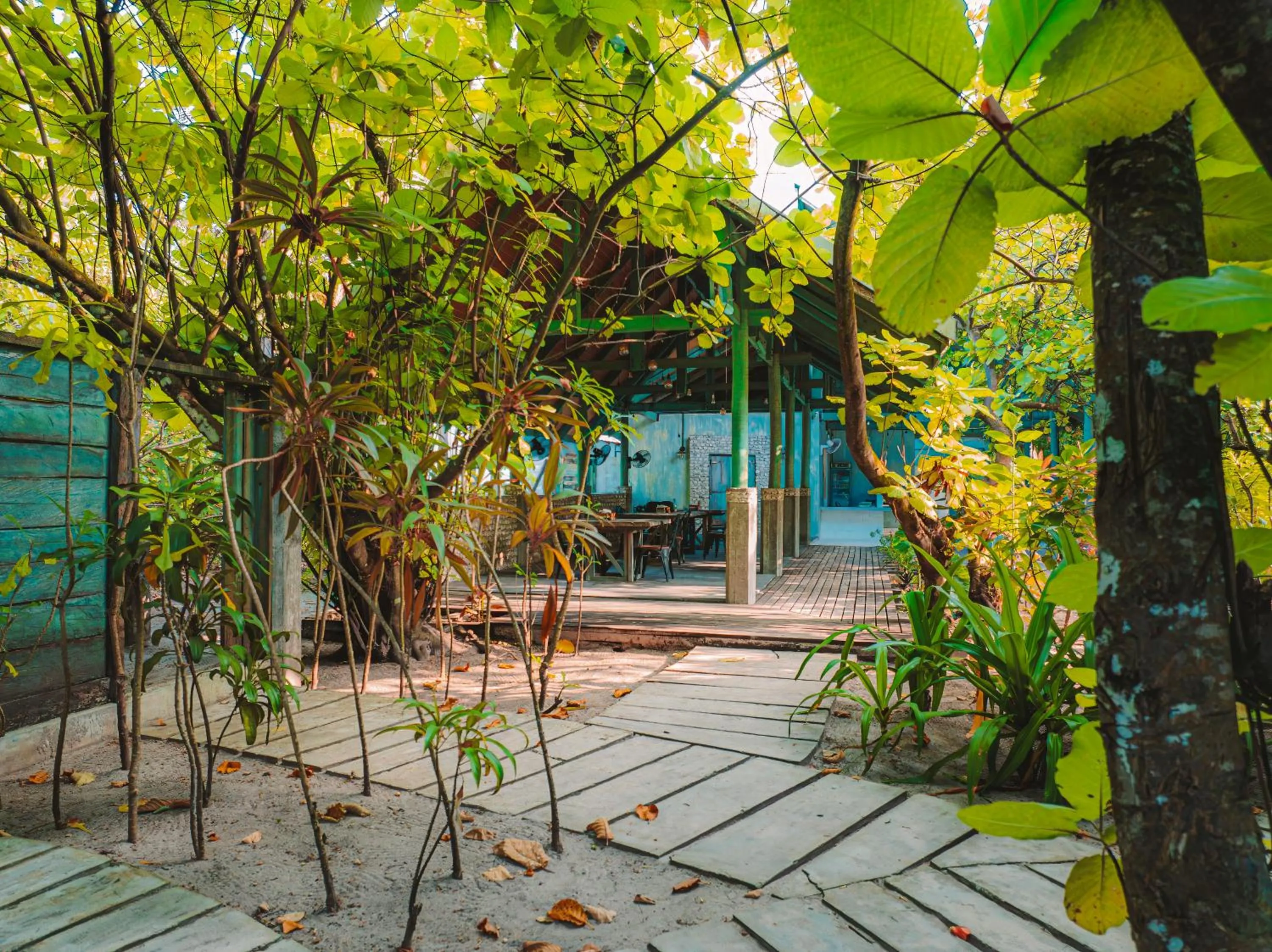 Garden in Mi Lugar Maldives