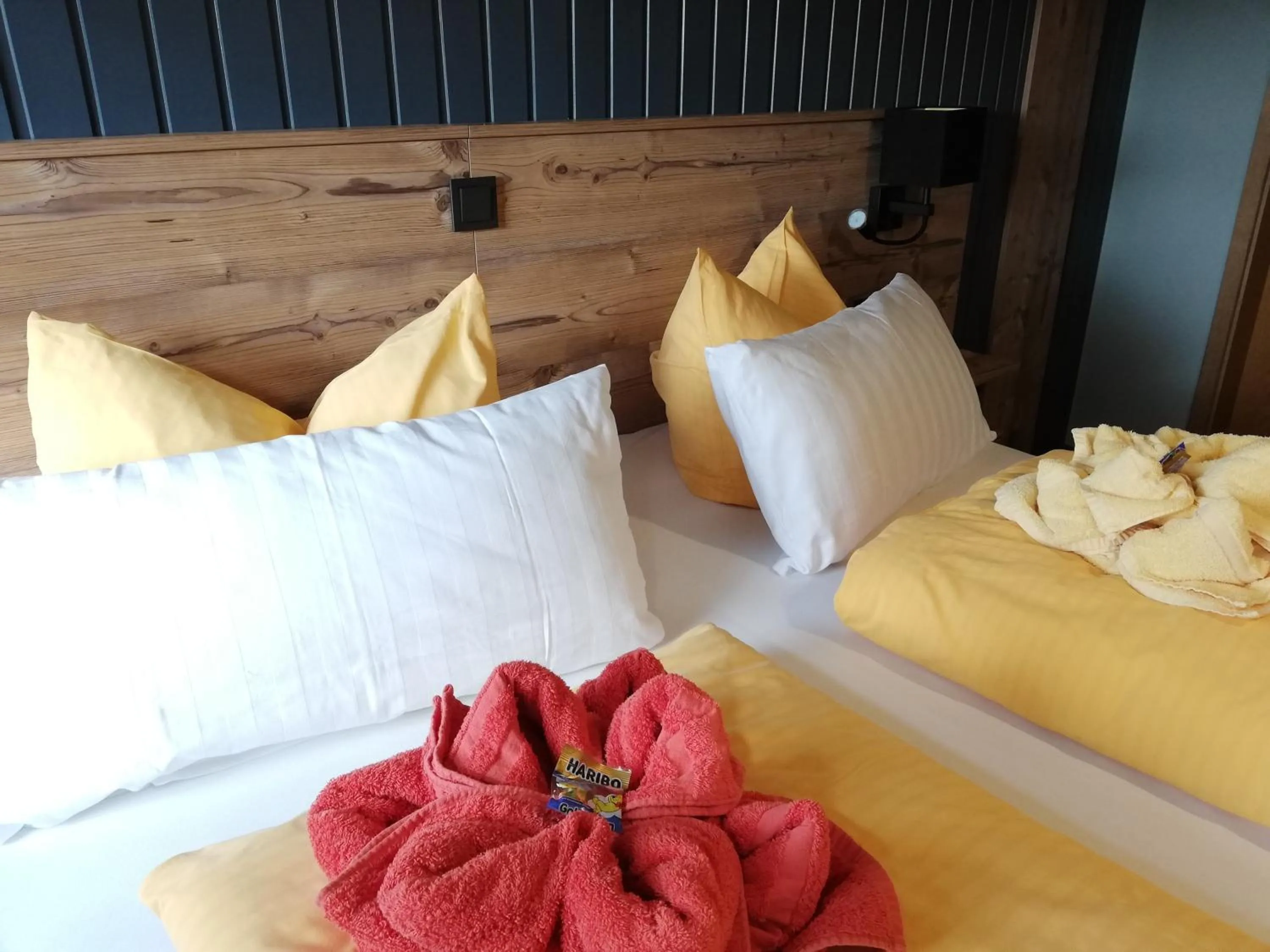 Bed in Hotel Steinhagen