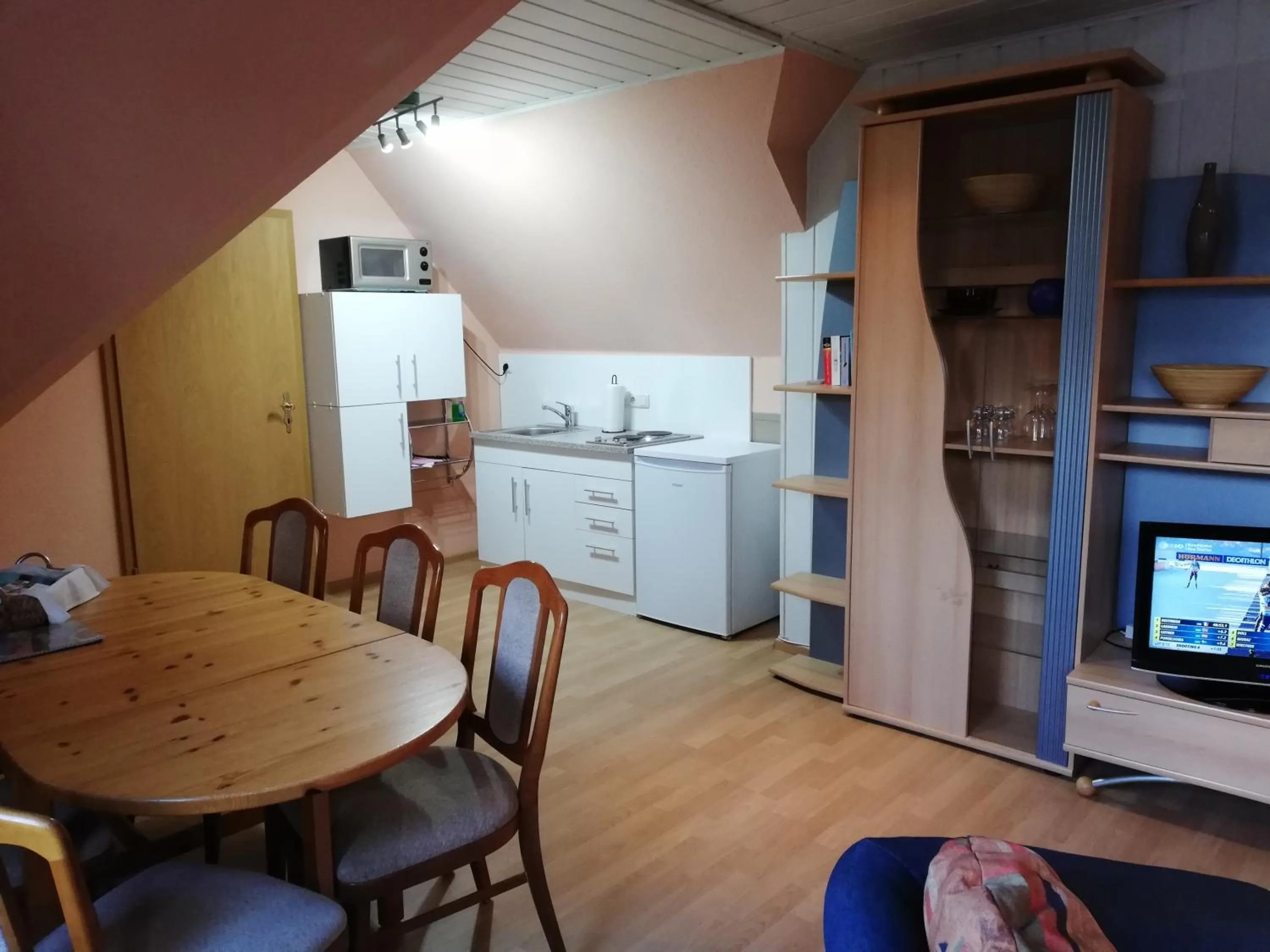 Kitchen or kitchenette in Hotel Steinhagen