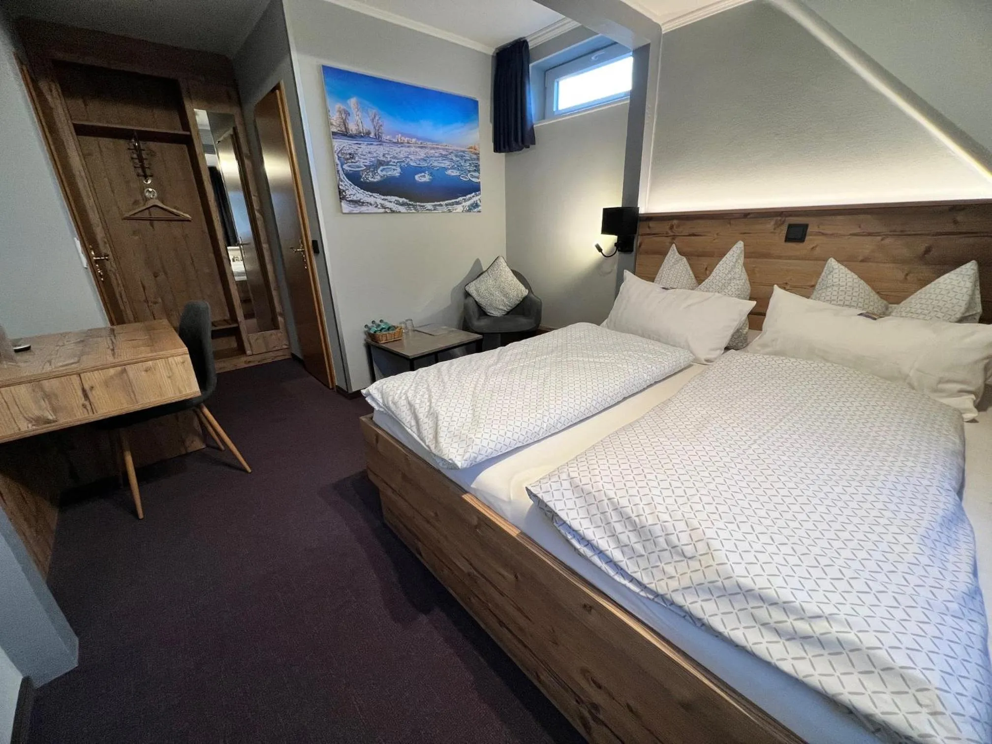 Bed in Hotel Steinhagen