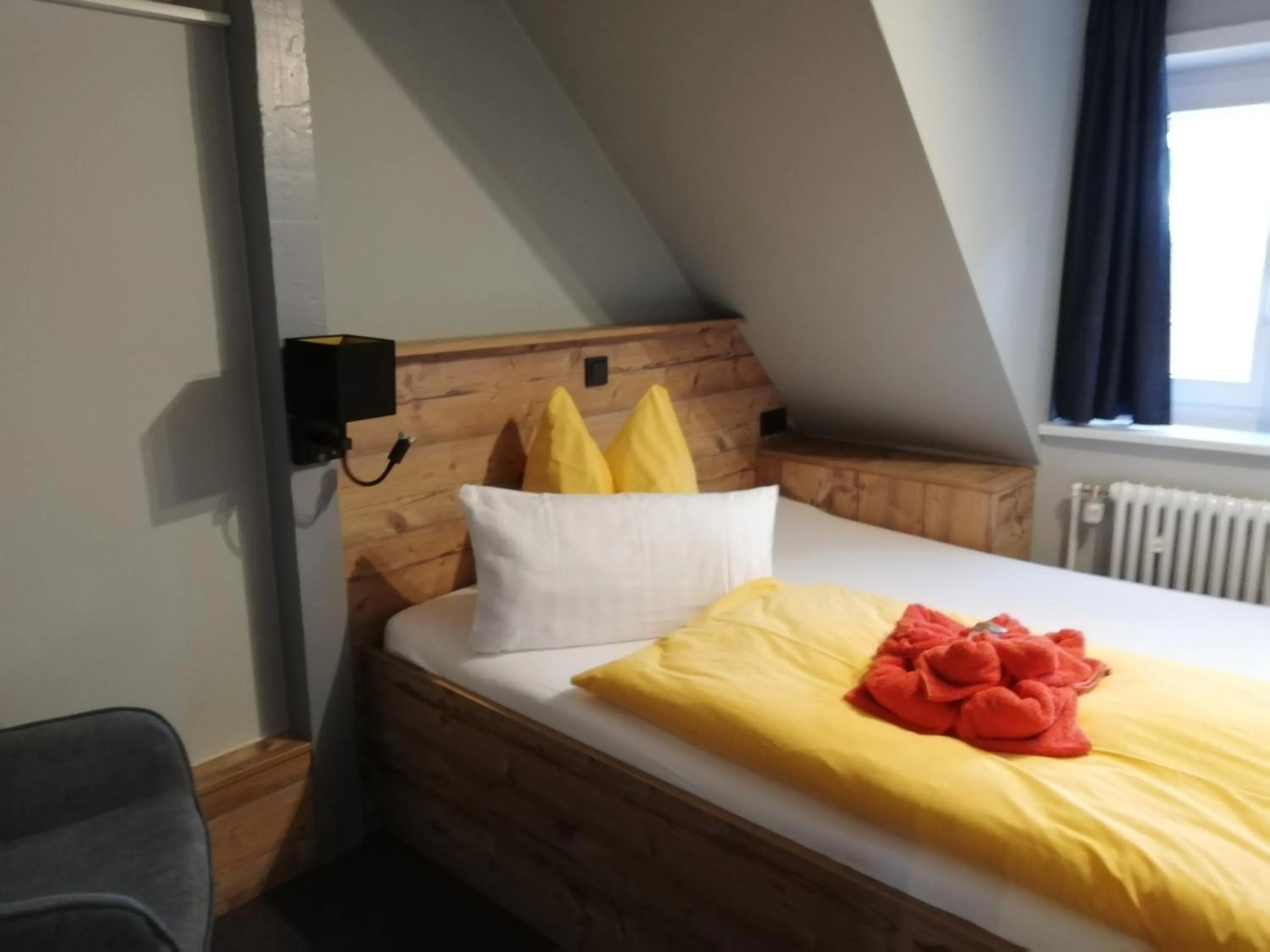 Bed in Hotel Steinhagen