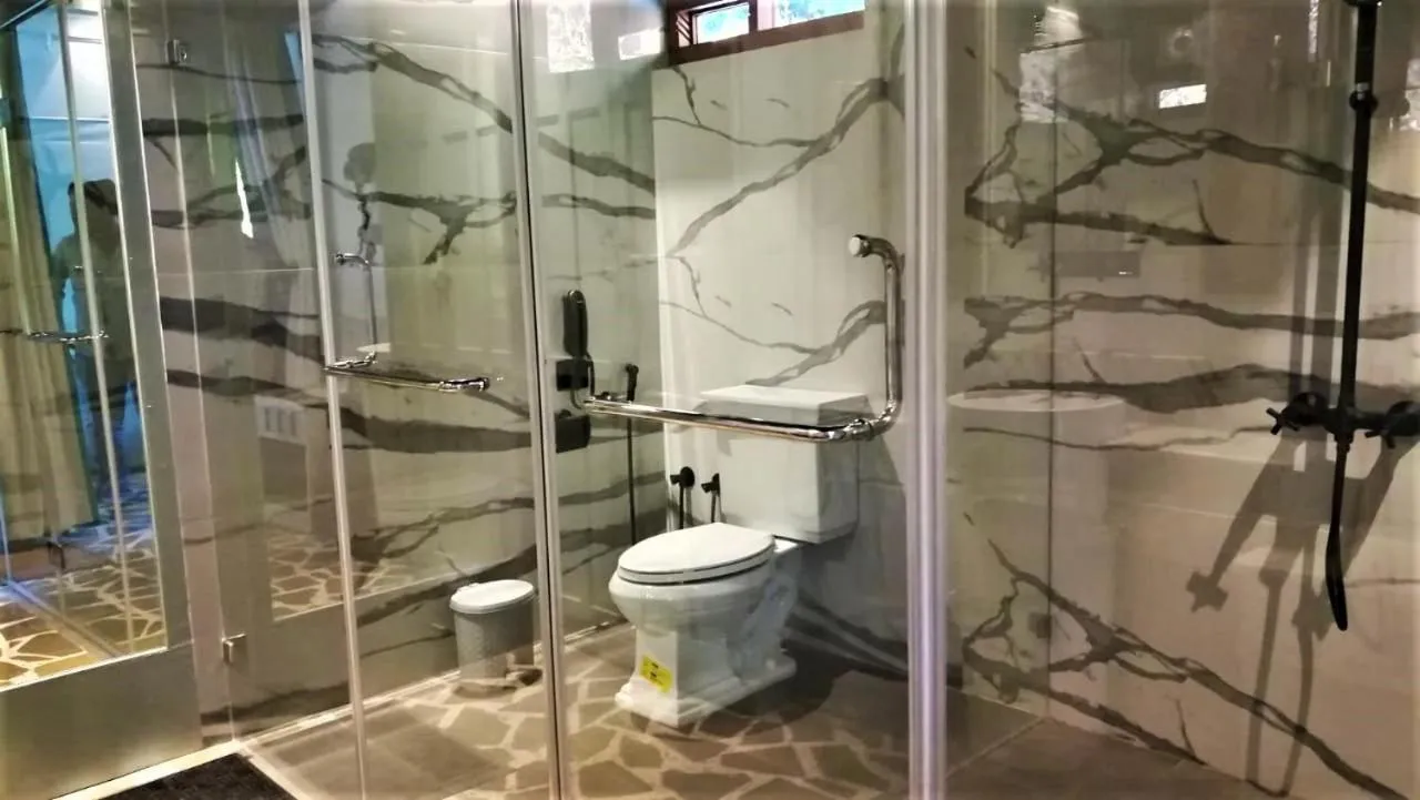 Bathroom in Symphony Samudra Beachside Jungle Resort And Spa