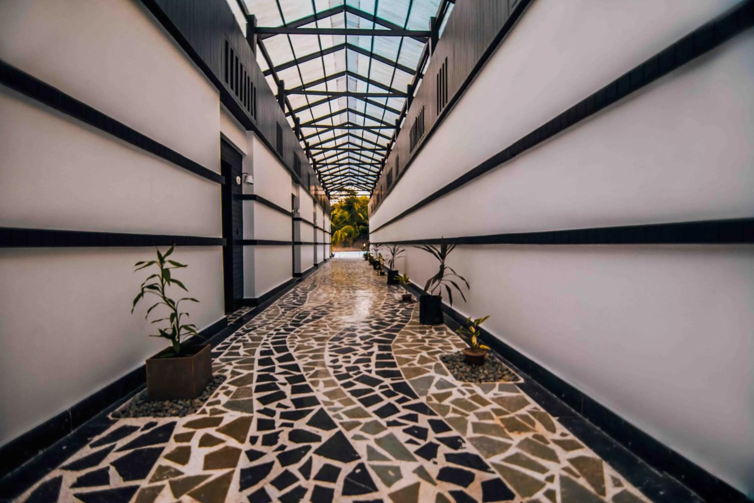 Patio in Symphony Samudra Beachside Jungle Resort And Spa