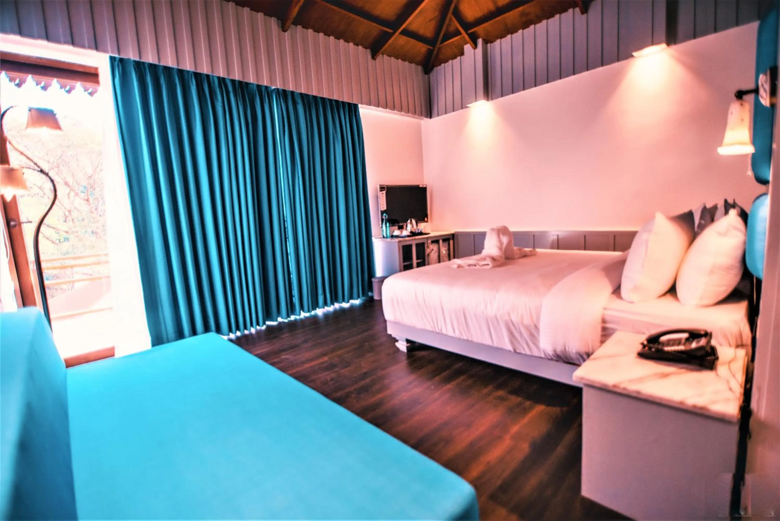 Bedroom, Bed in Symphony Samudra Beachside Jungle Resort And Spa