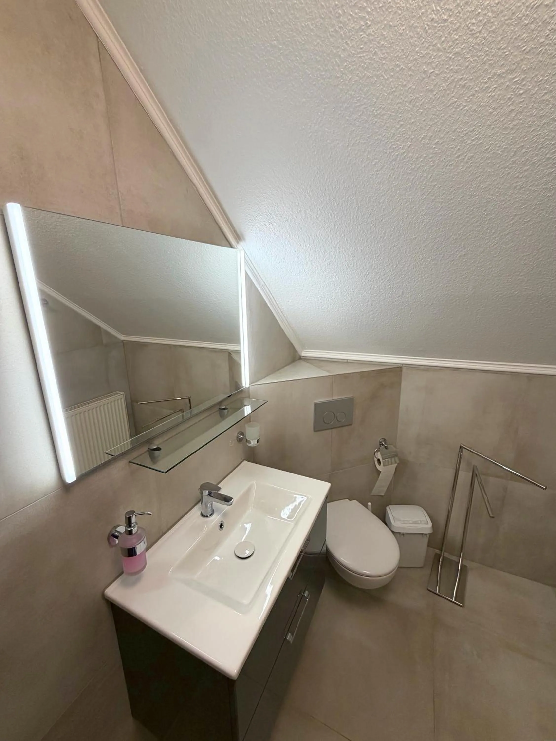 Bathroom in Hotel Adria Stuben