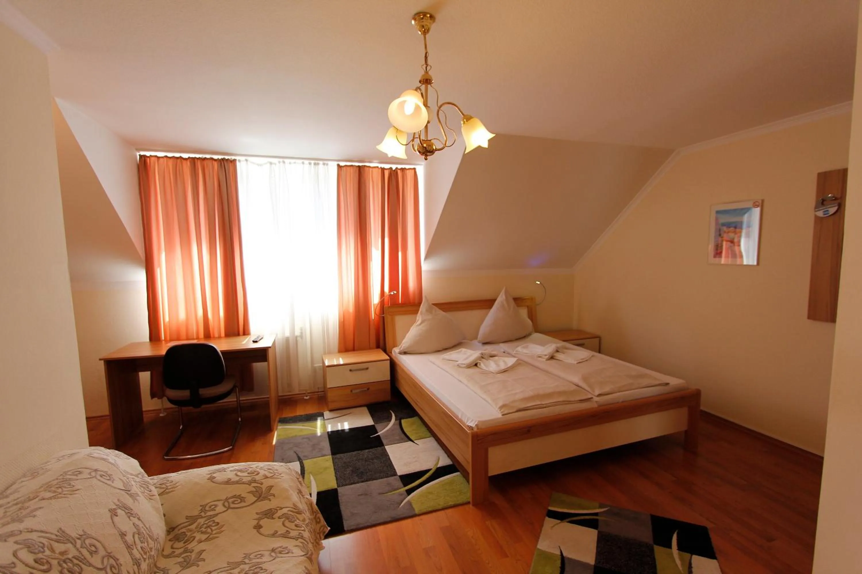 Photo of the whole room, Bed in Hotel Adria Stuben