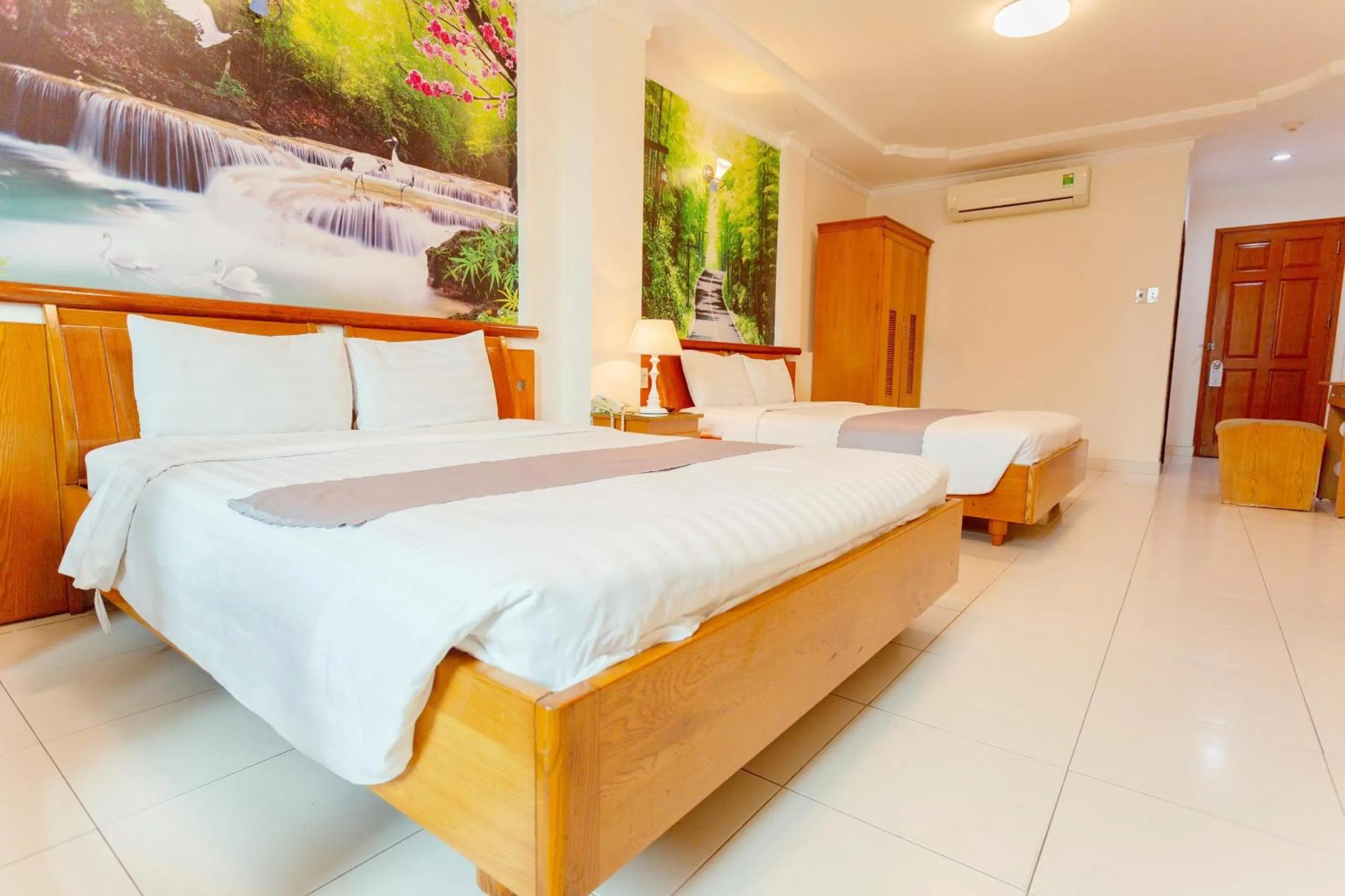 Bed in Giang Linh Hotel