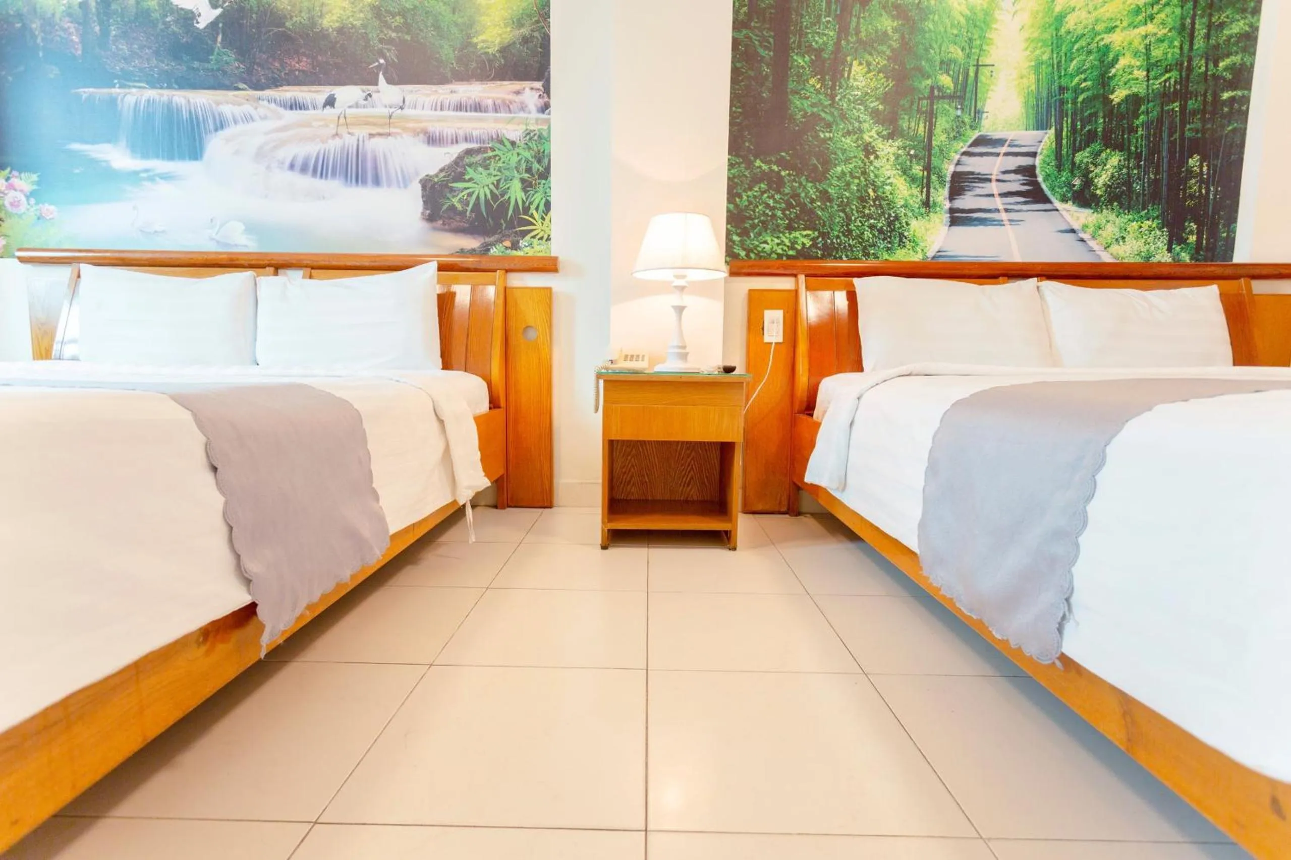 Bed in Giang Linh Hotel