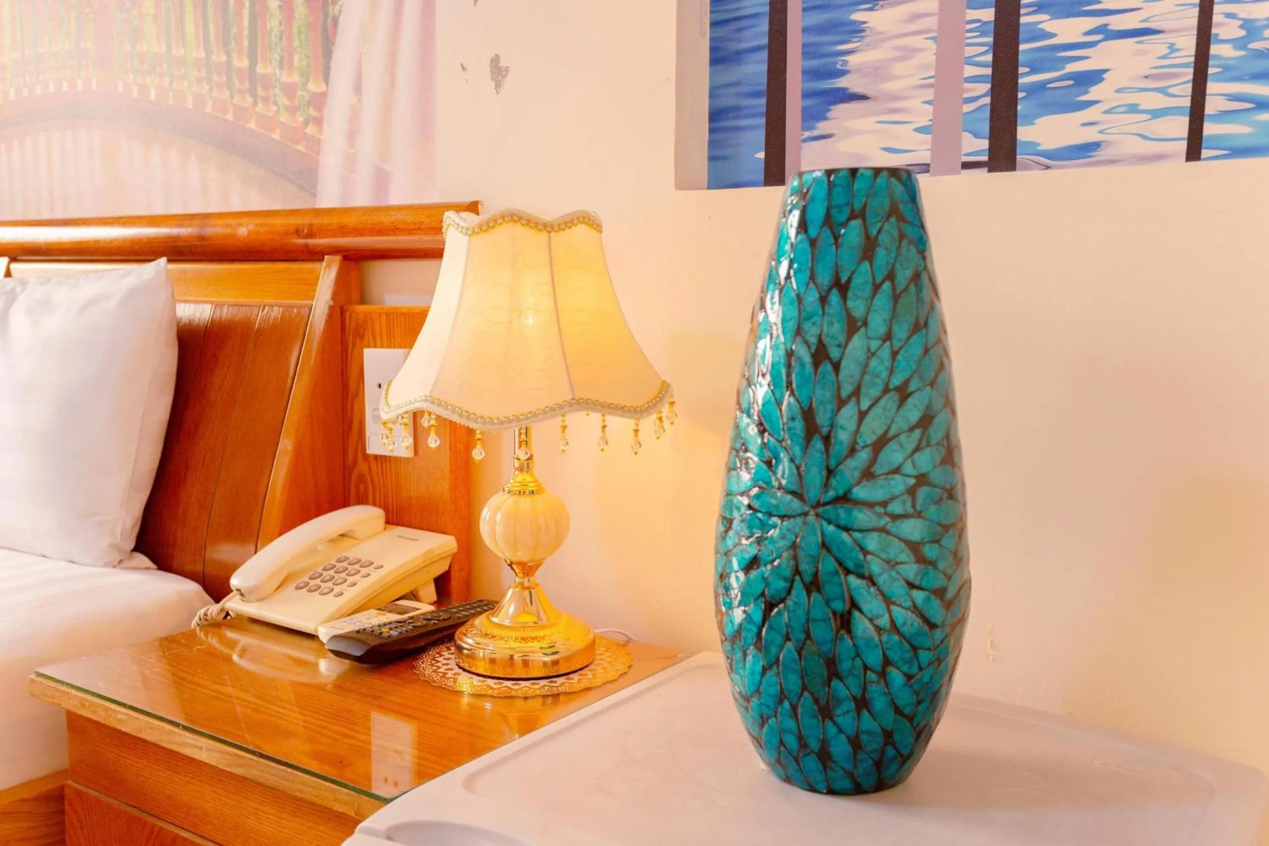 Bed in Giang Linh Hotel