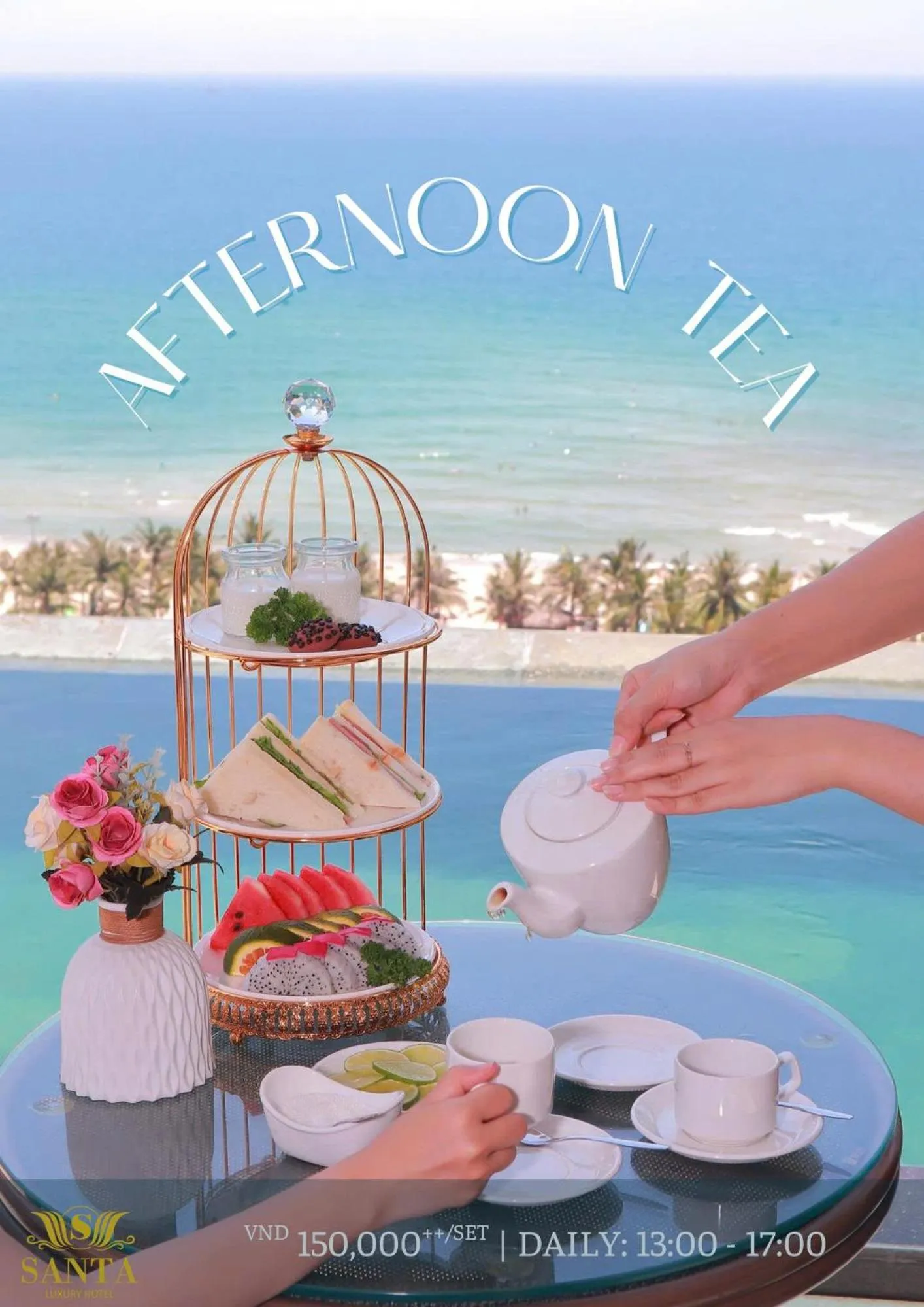 Food and drinks in Santa Luxury Hotel