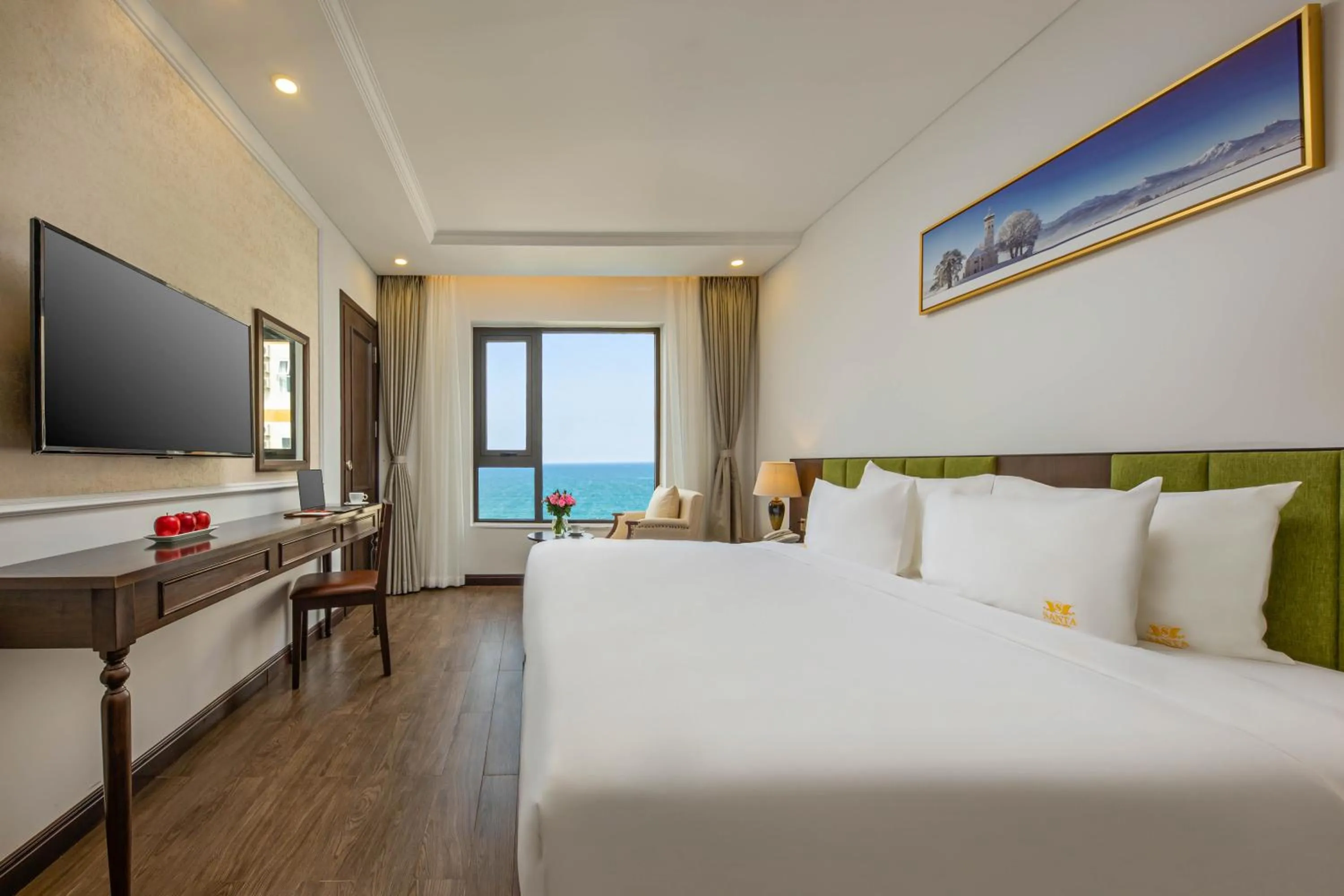 Sea view, Bed in Santa Luxury Hotel
