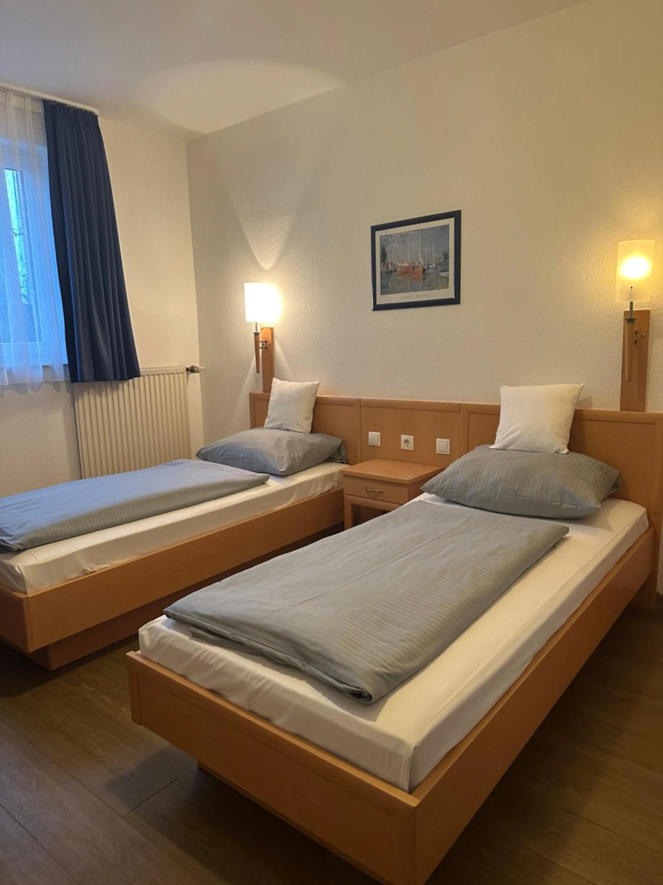 Bed in Hotel Am Vogelsanger Weg