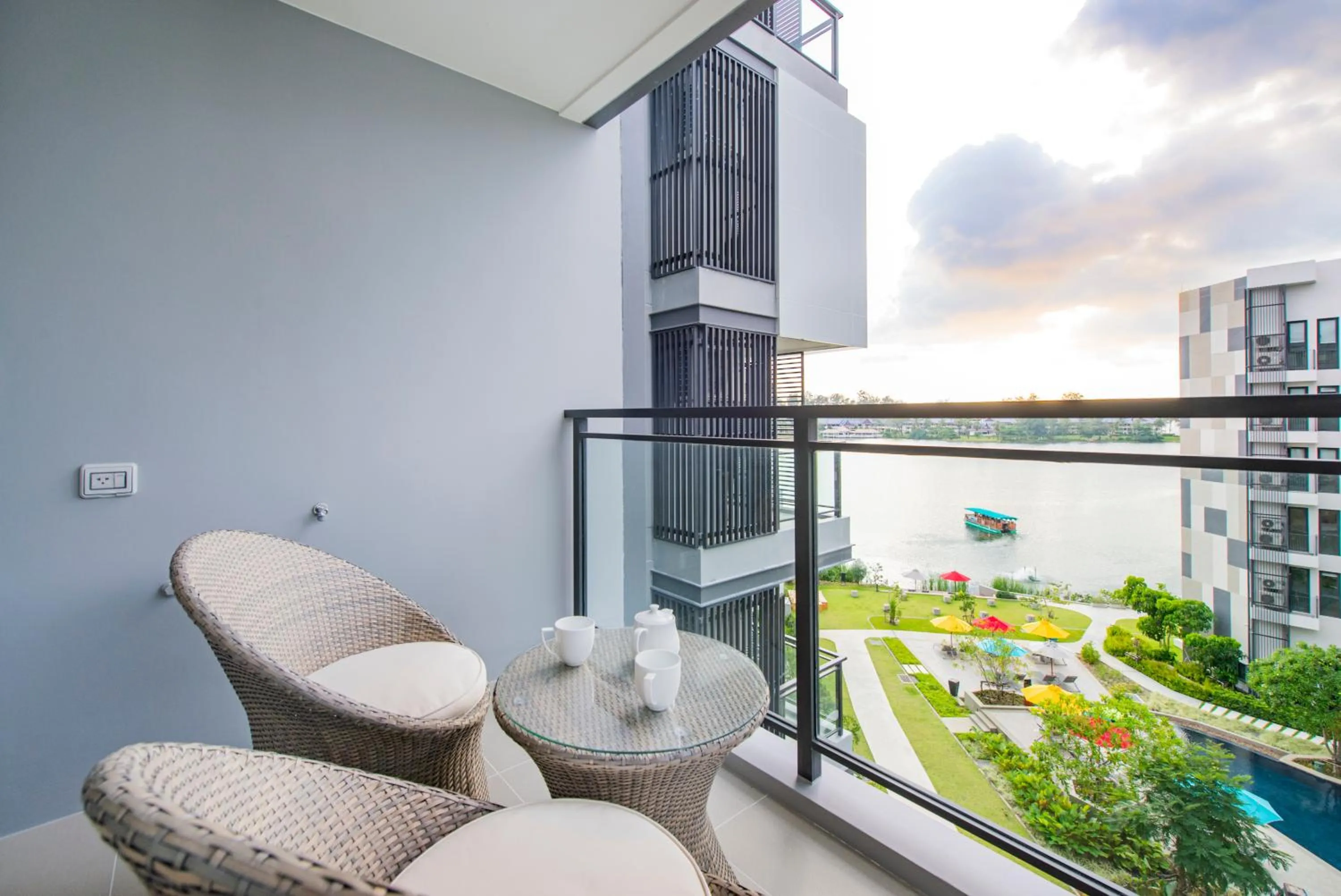 Balcony/Terrace in Cassia Residences by Laguna Phuket
