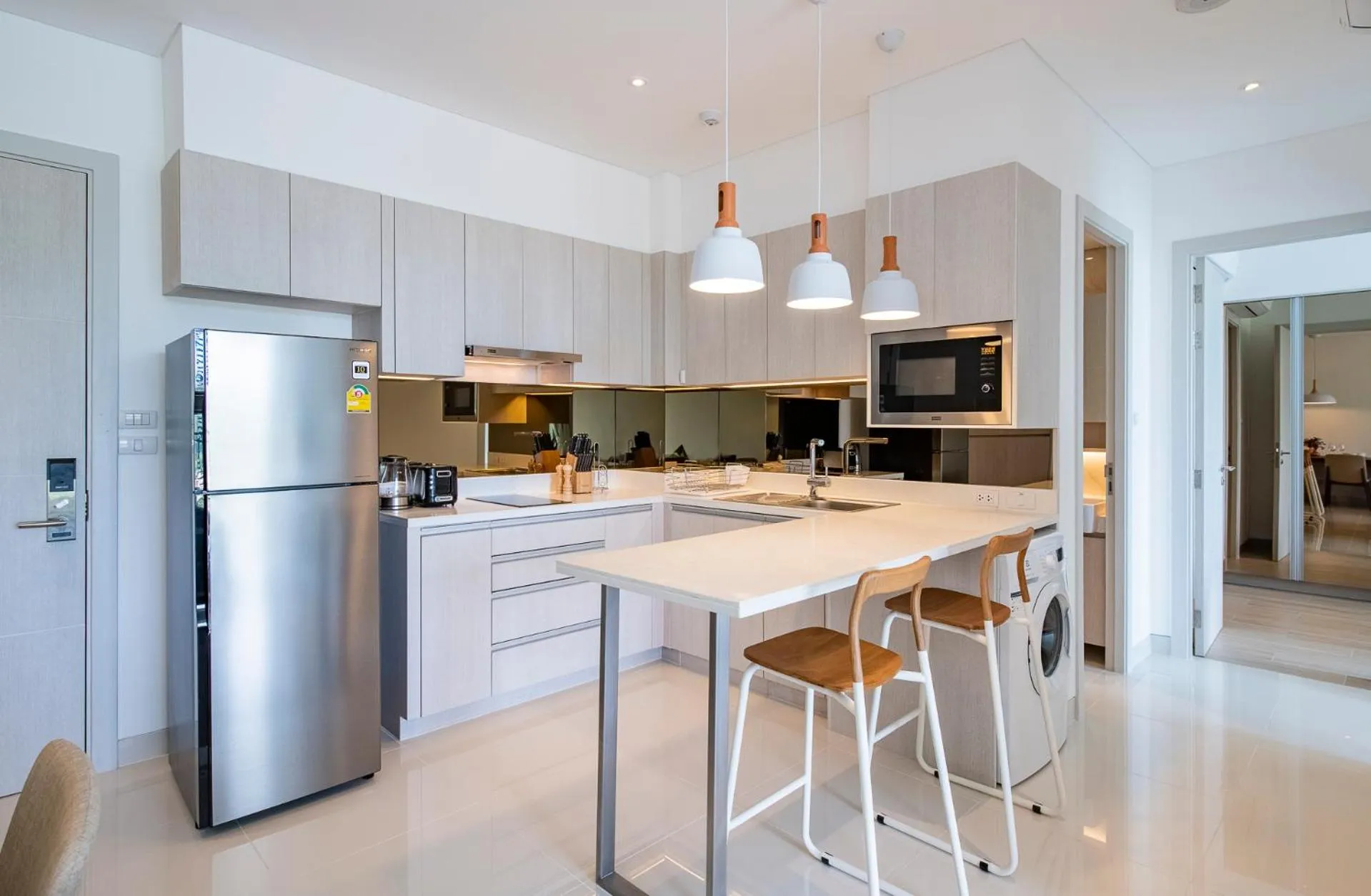 Kitchen or kitchenette in Cassia Residences by Laguna Phuket