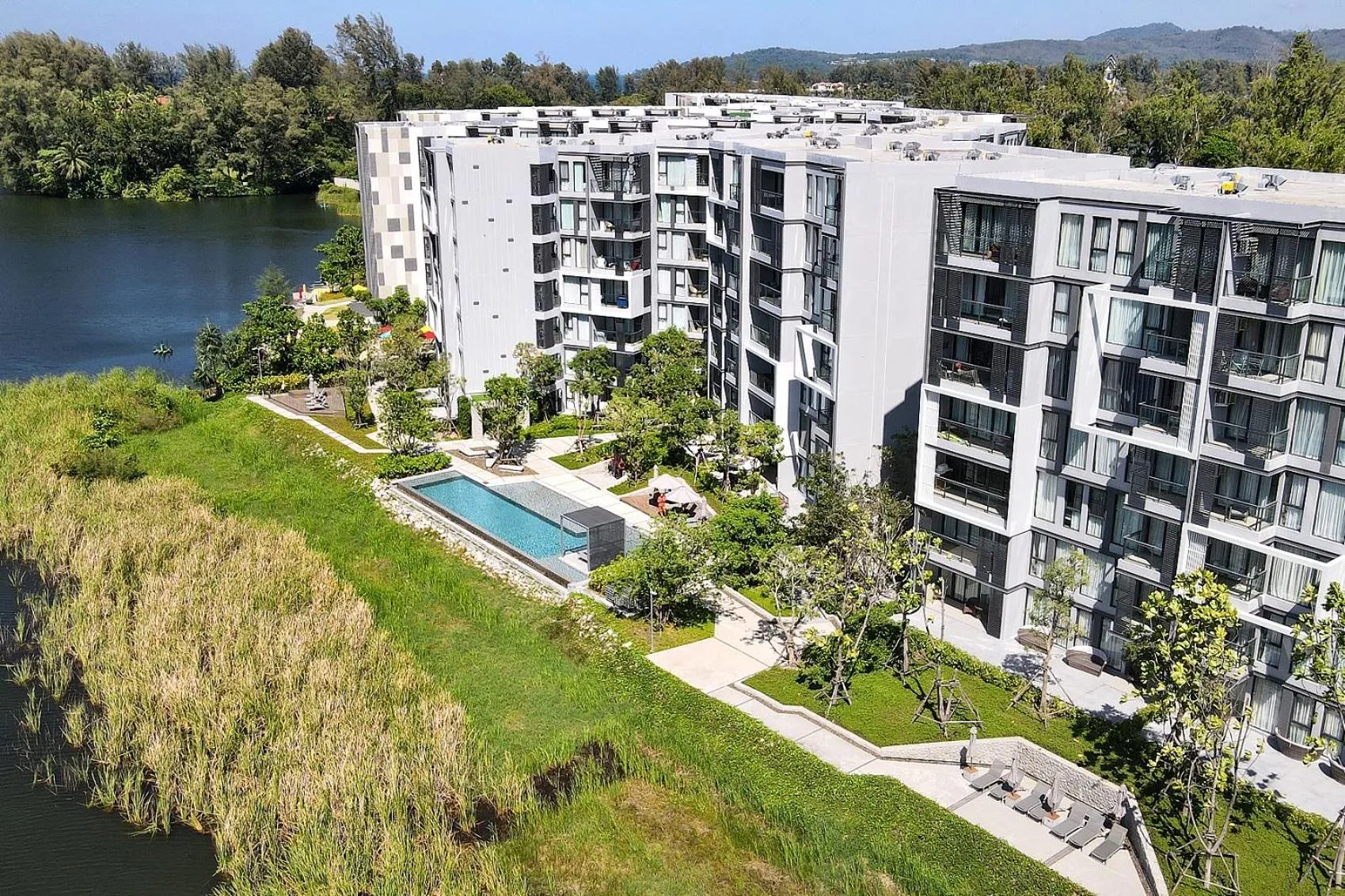 Property building in Cassia Residences by Laguna Phuket