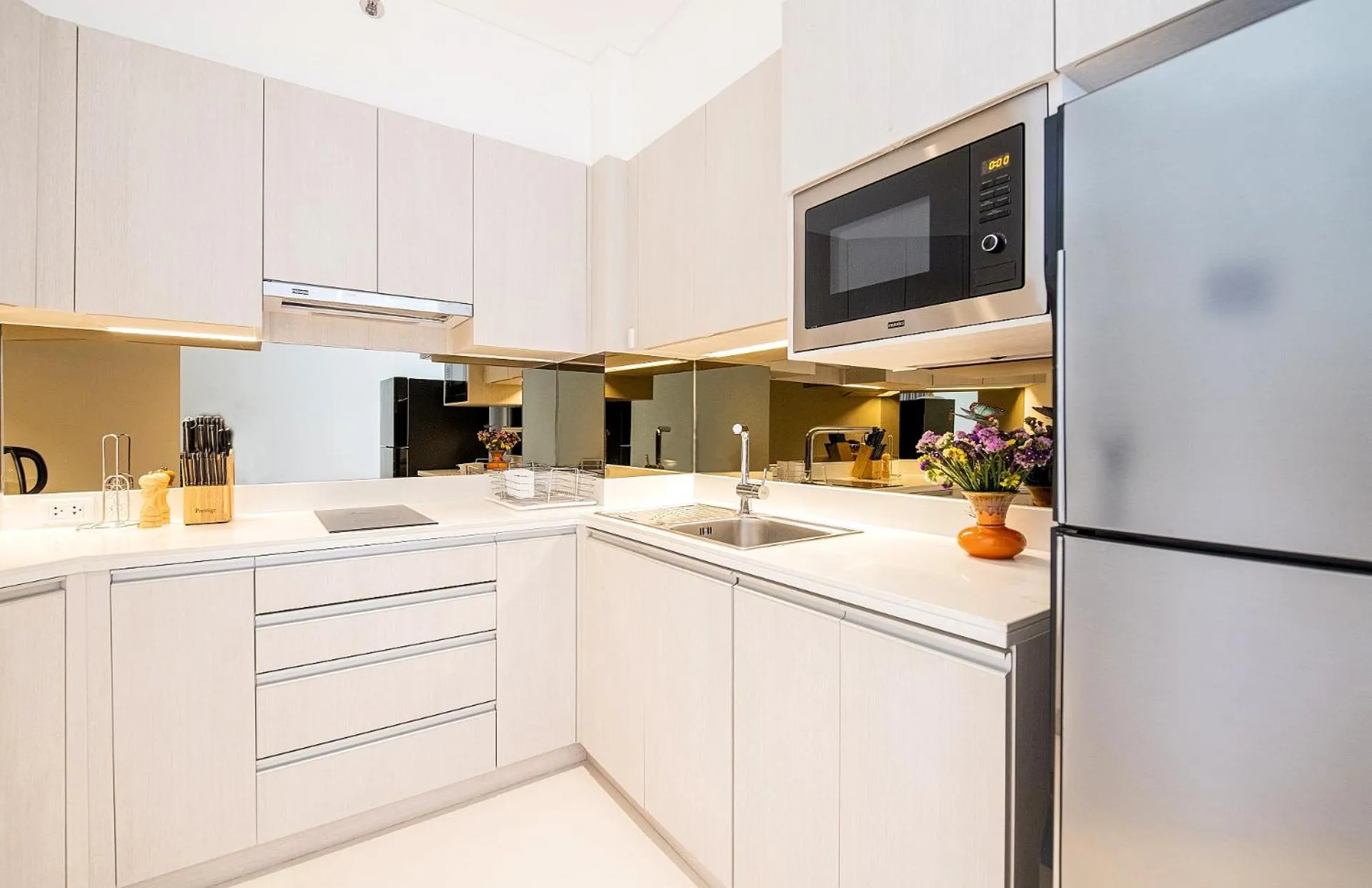 Kitchen or kitchenette in Cassia Residences by Laguna Phuket