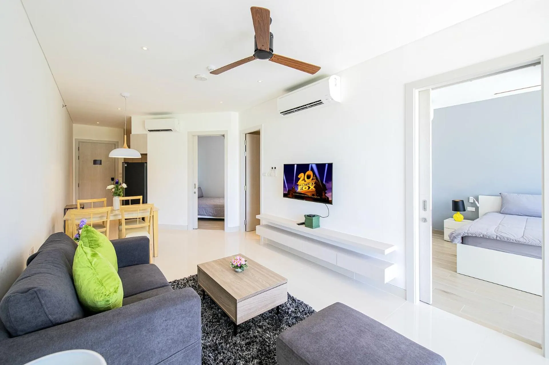 Living room in Cassia Residences by Laguna Phuket