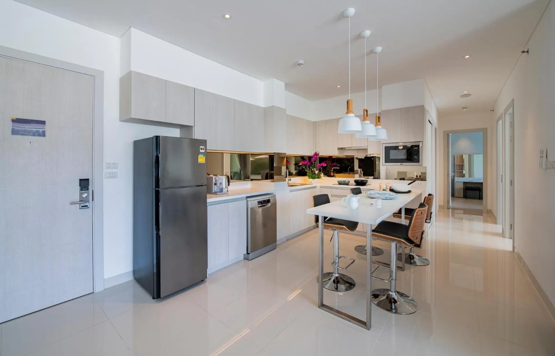 Kitchen or kitchenette in Cassia Residences by Laguna Phuket