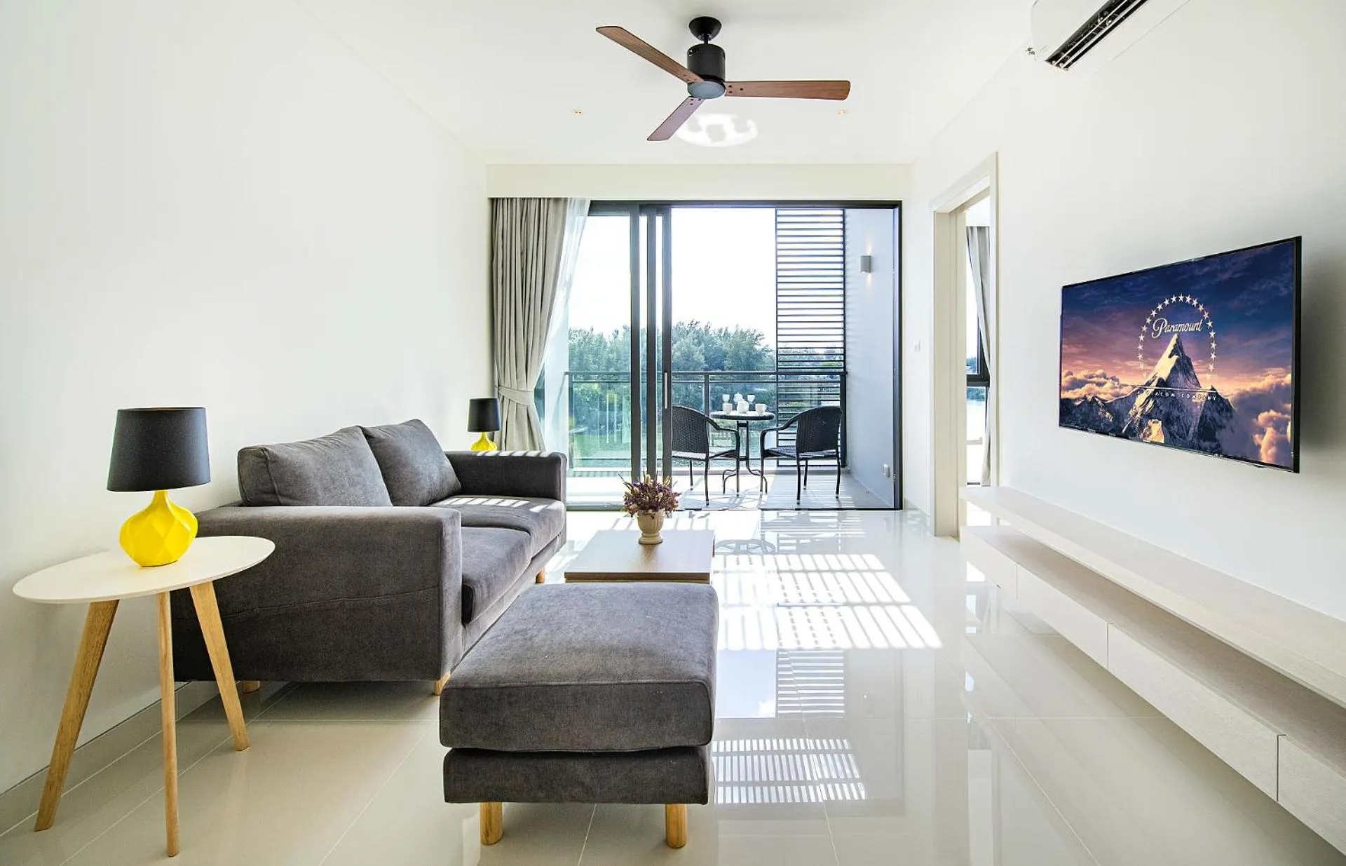 Living room in Cassia Residences by Laguna Phuket