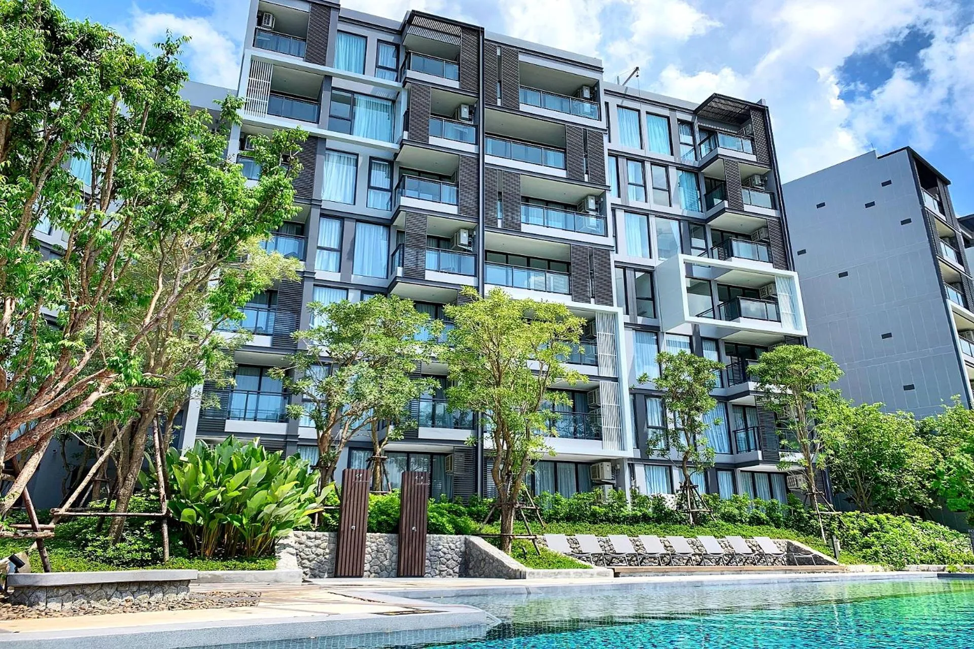 Property building in Cassia Residences by Laguna Phuket