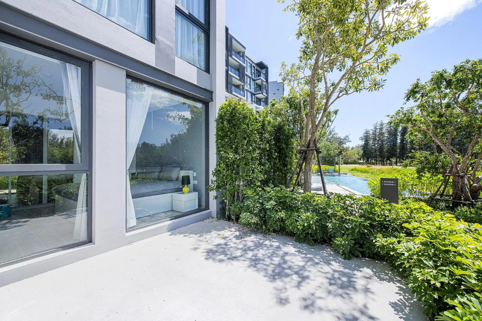 Patio in Cassia Residences by Laguna Phuket