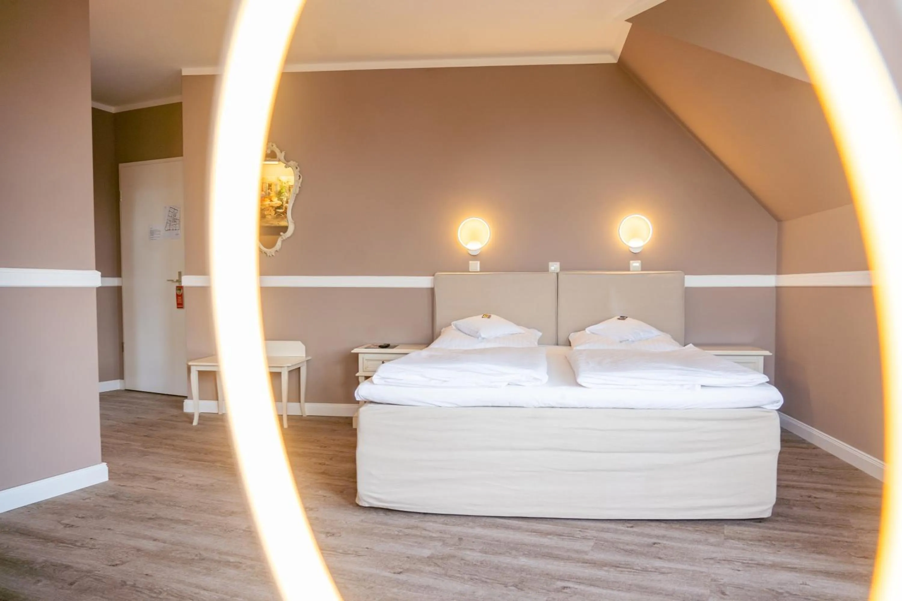 Bed in Hotel Haus Martens