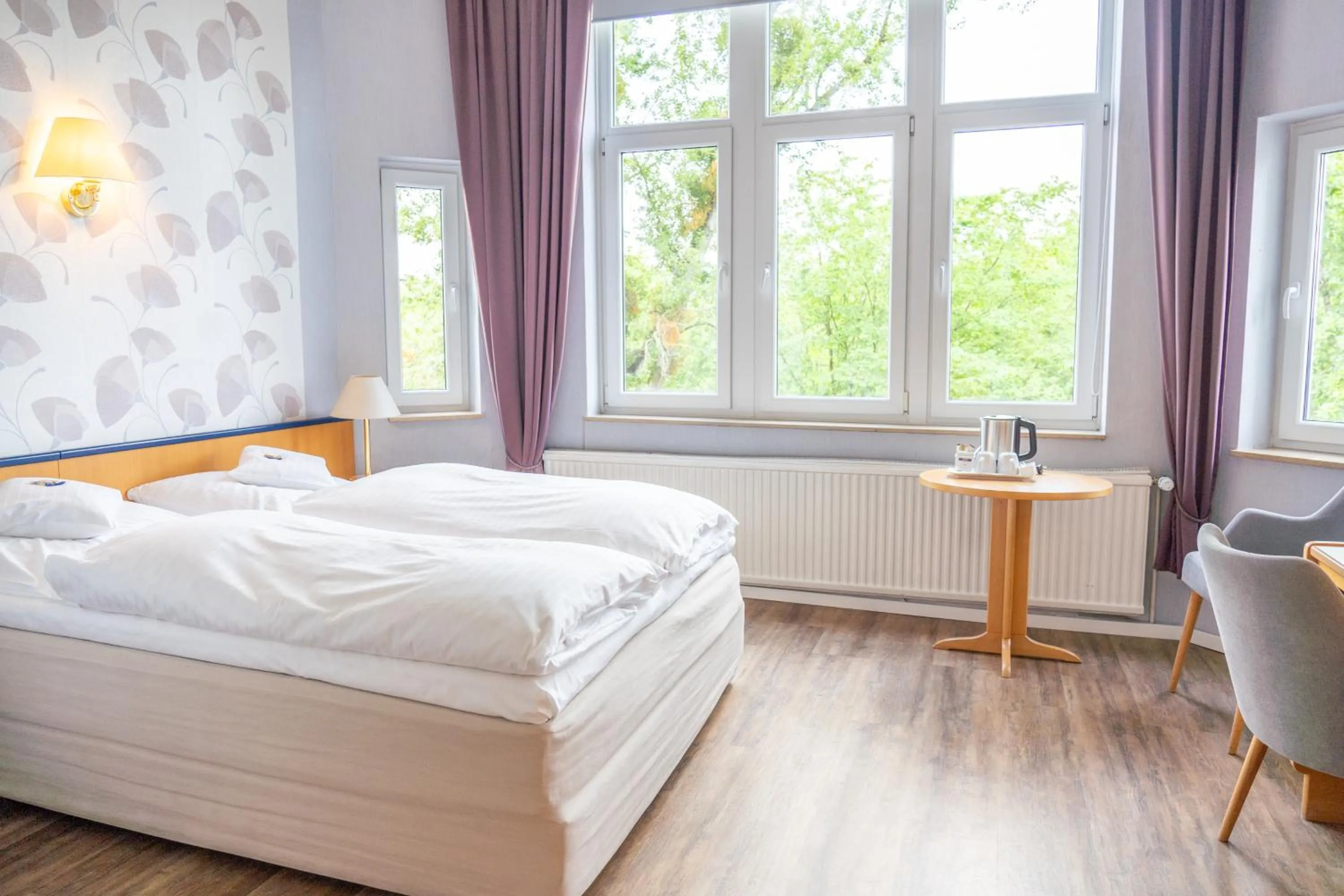 Bed in Hotel Haus Martens