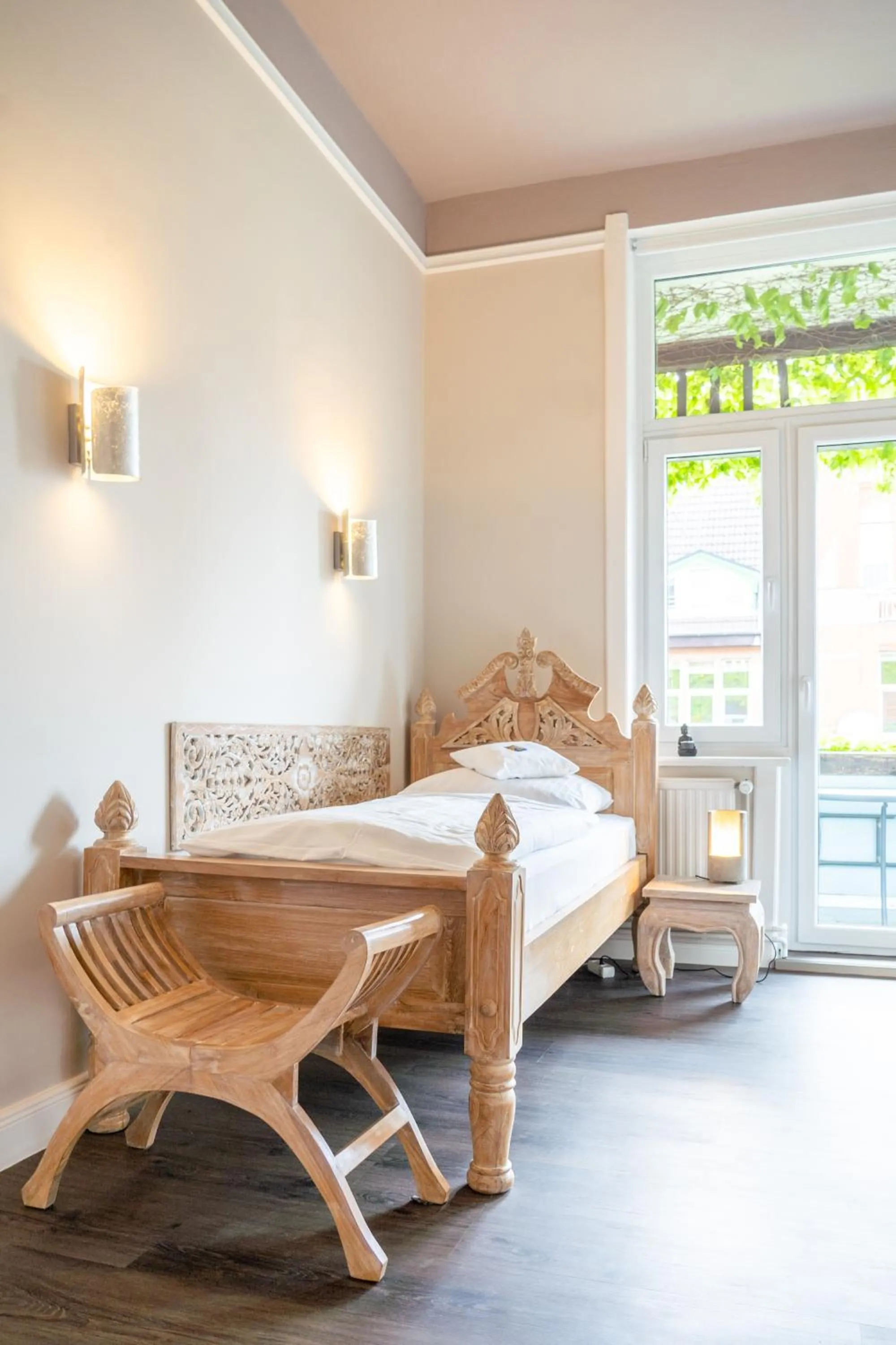 Bed in Hotel Haus Martens