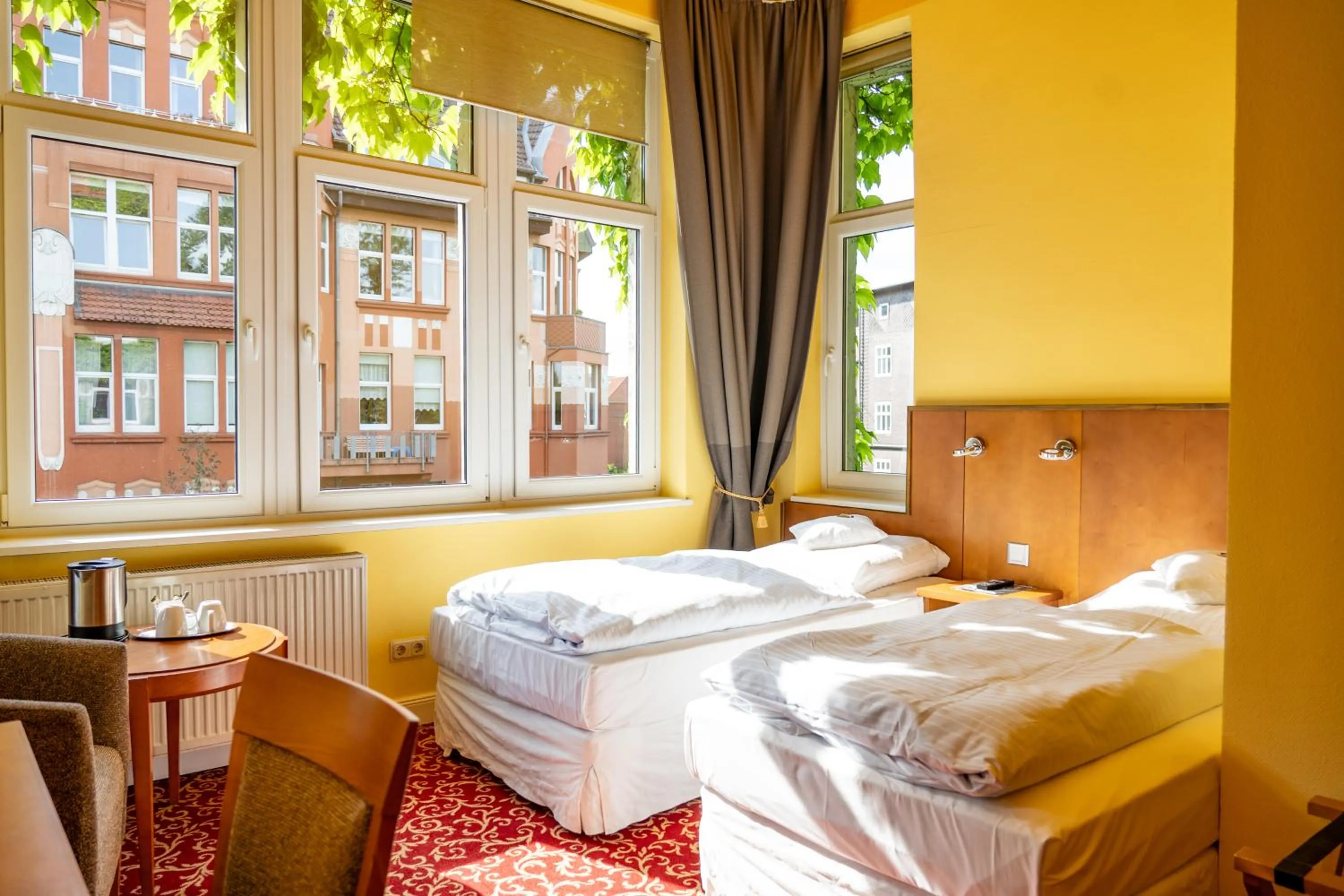 Bed in Hotel Haus Martens