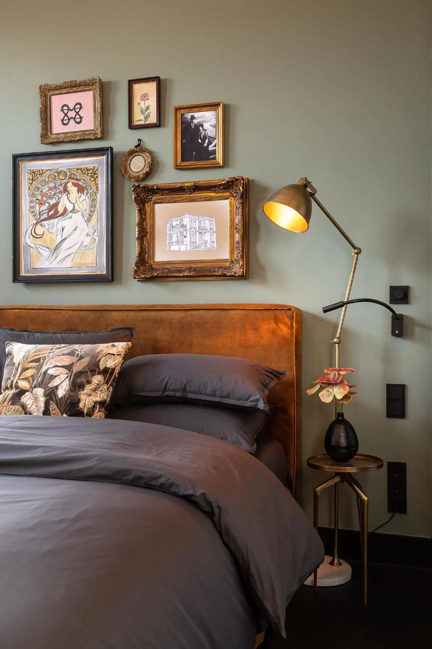 Bed in Stella Suites Boutique Hotel