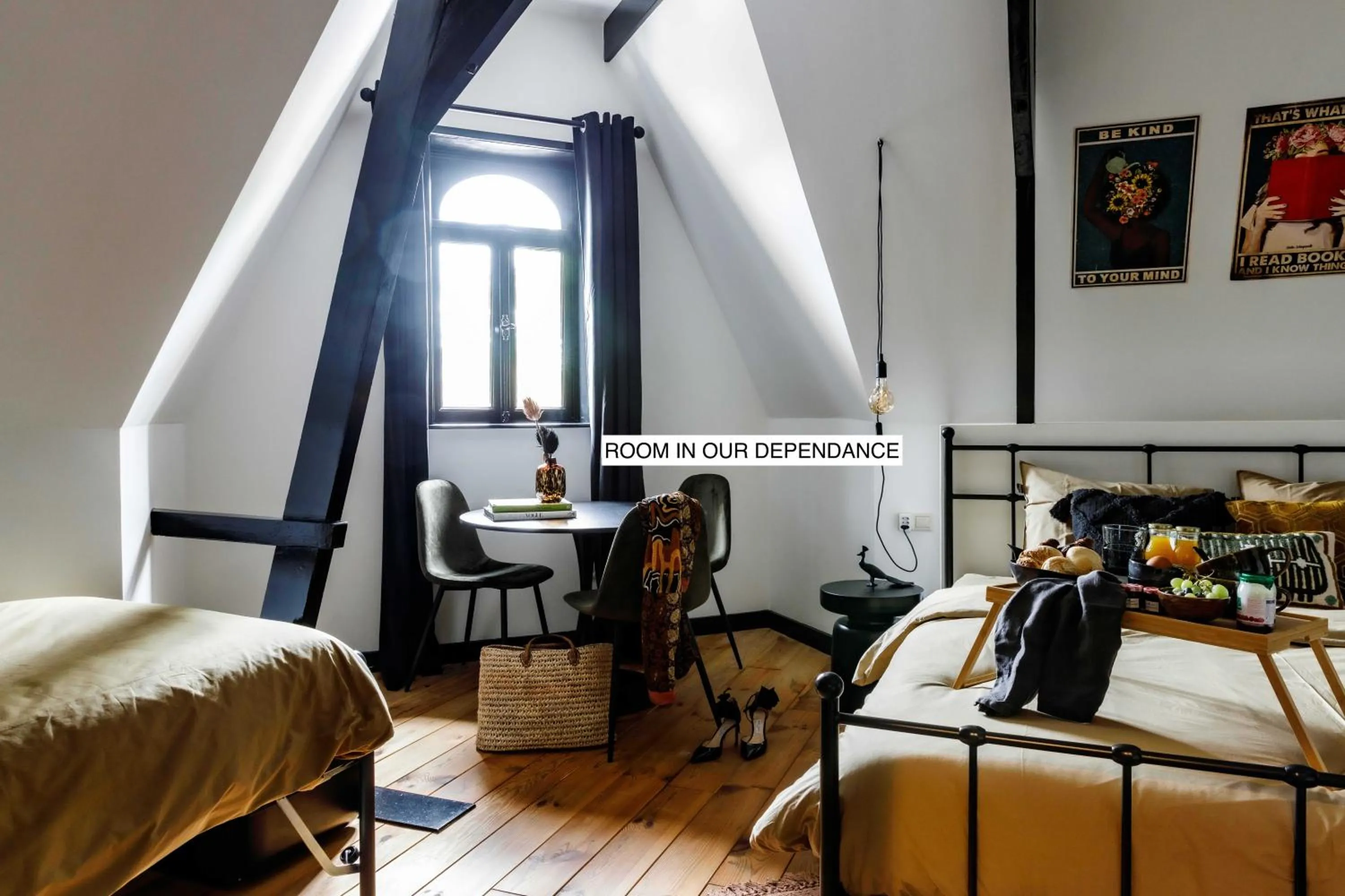 Bed in Stella Suites Boutique Hotel